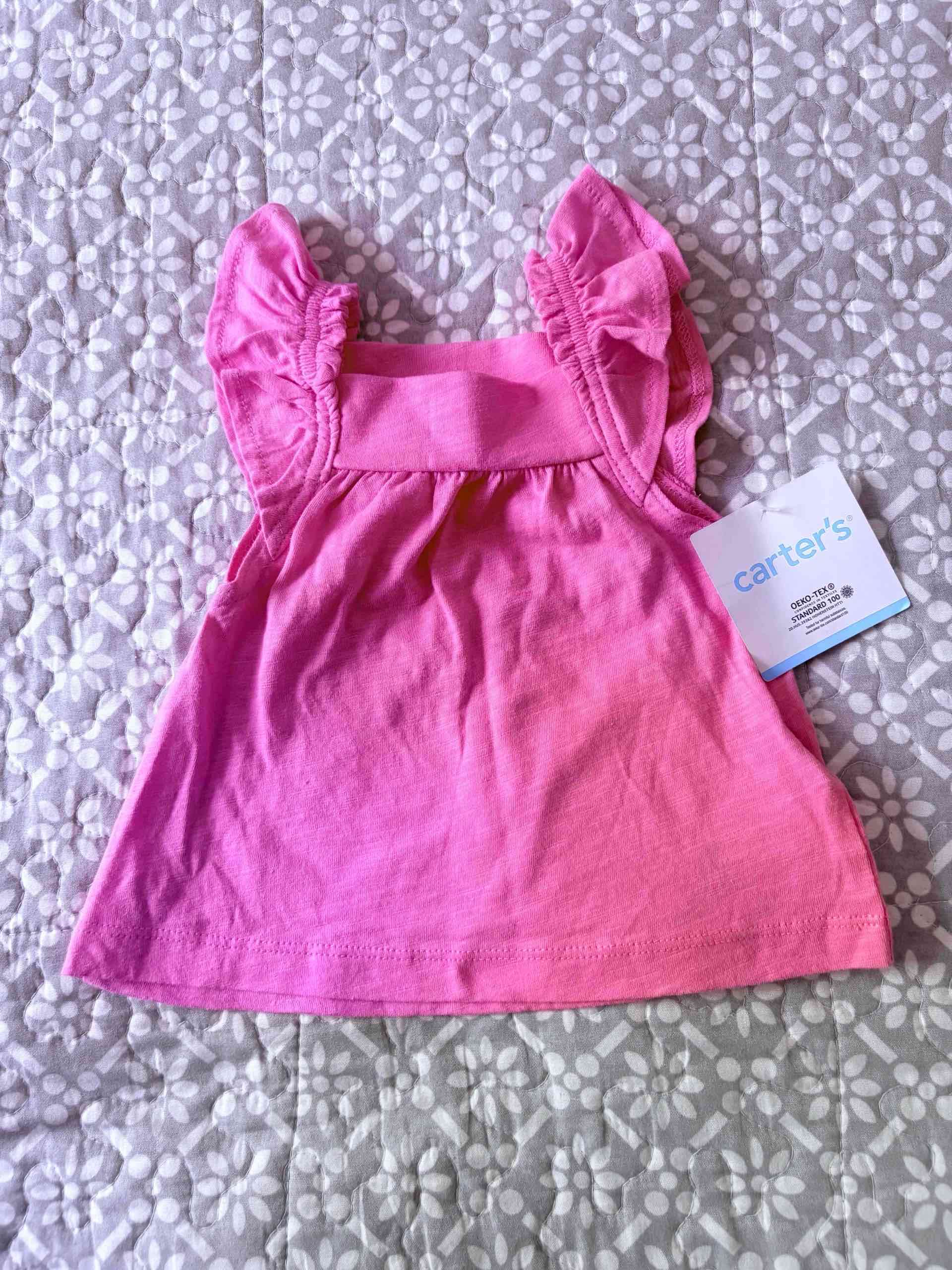 Polera rosa carter's bebé