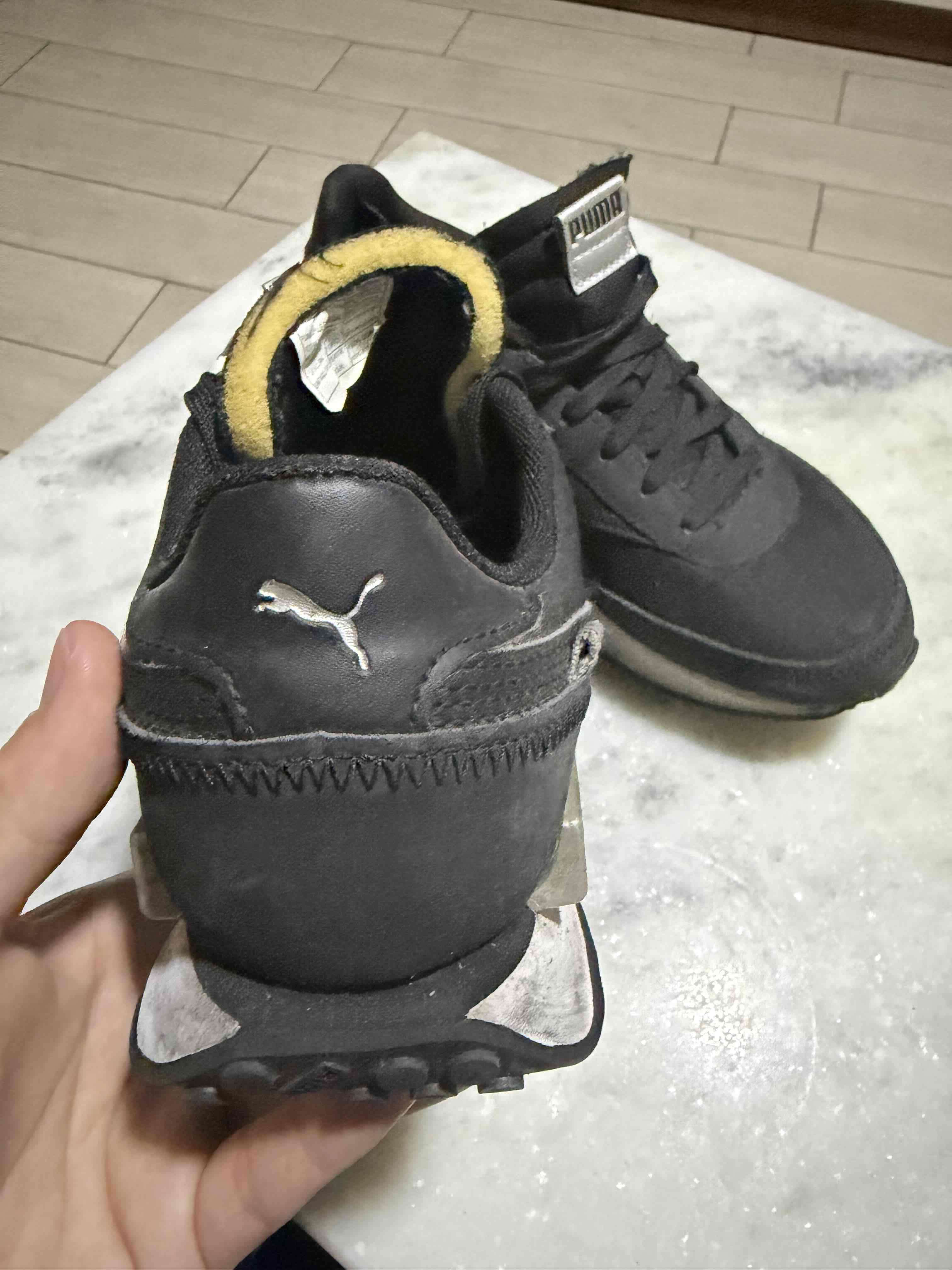 Zapatillas negras Puma - miniatura 3