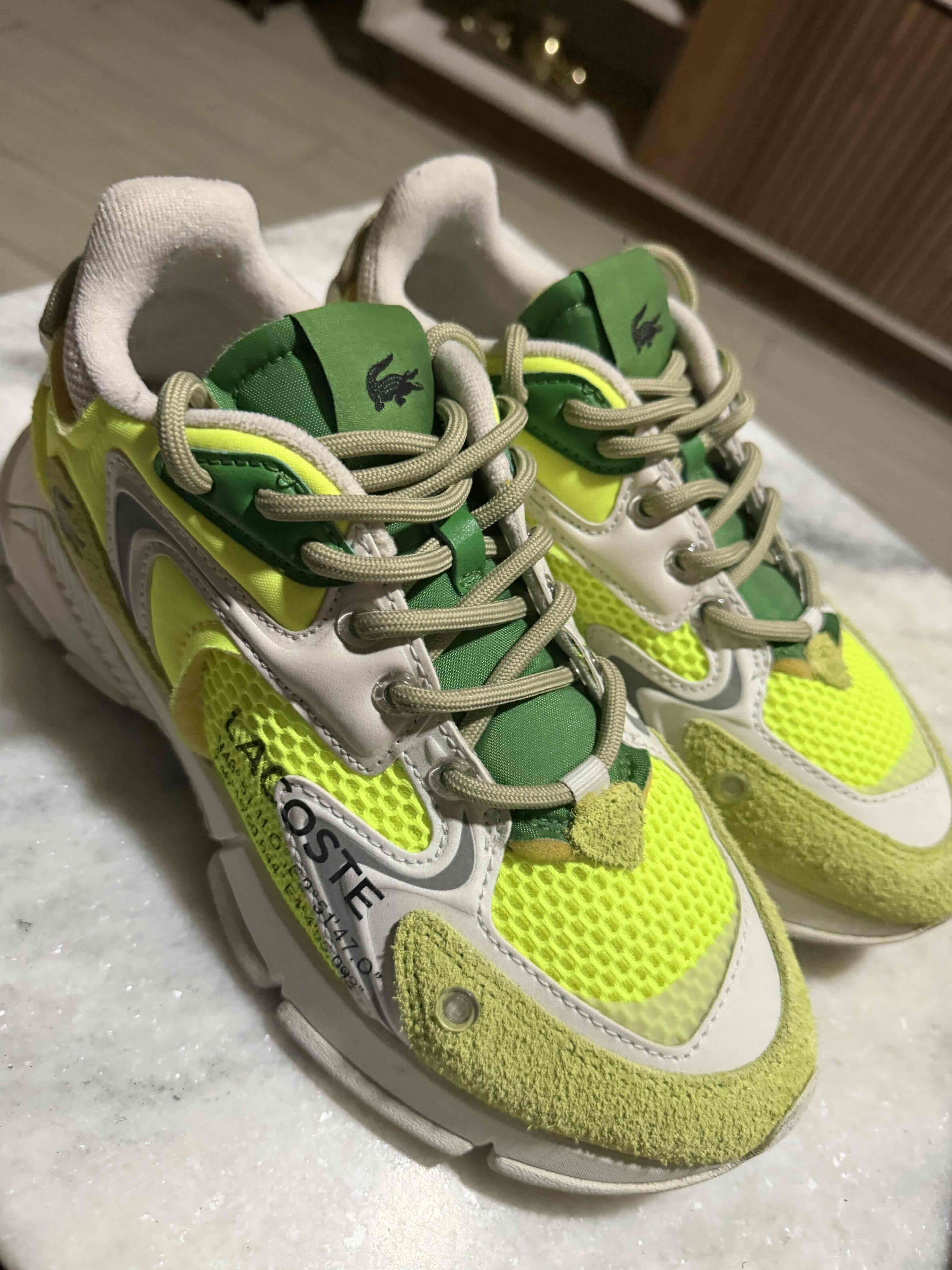 Zapatillas  verde Lacoste