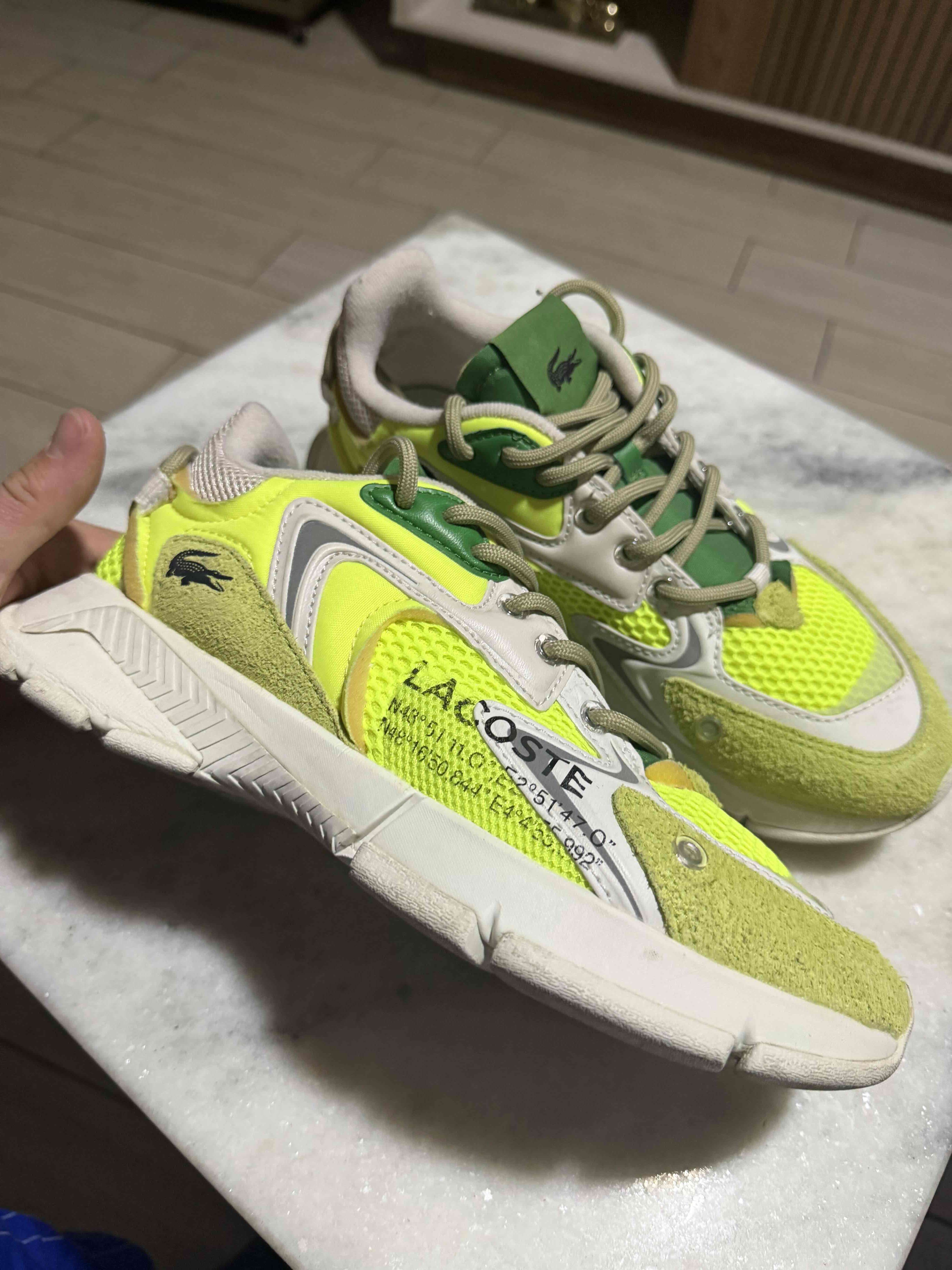 Zapatillas  verde Lacoste - miniatura 2