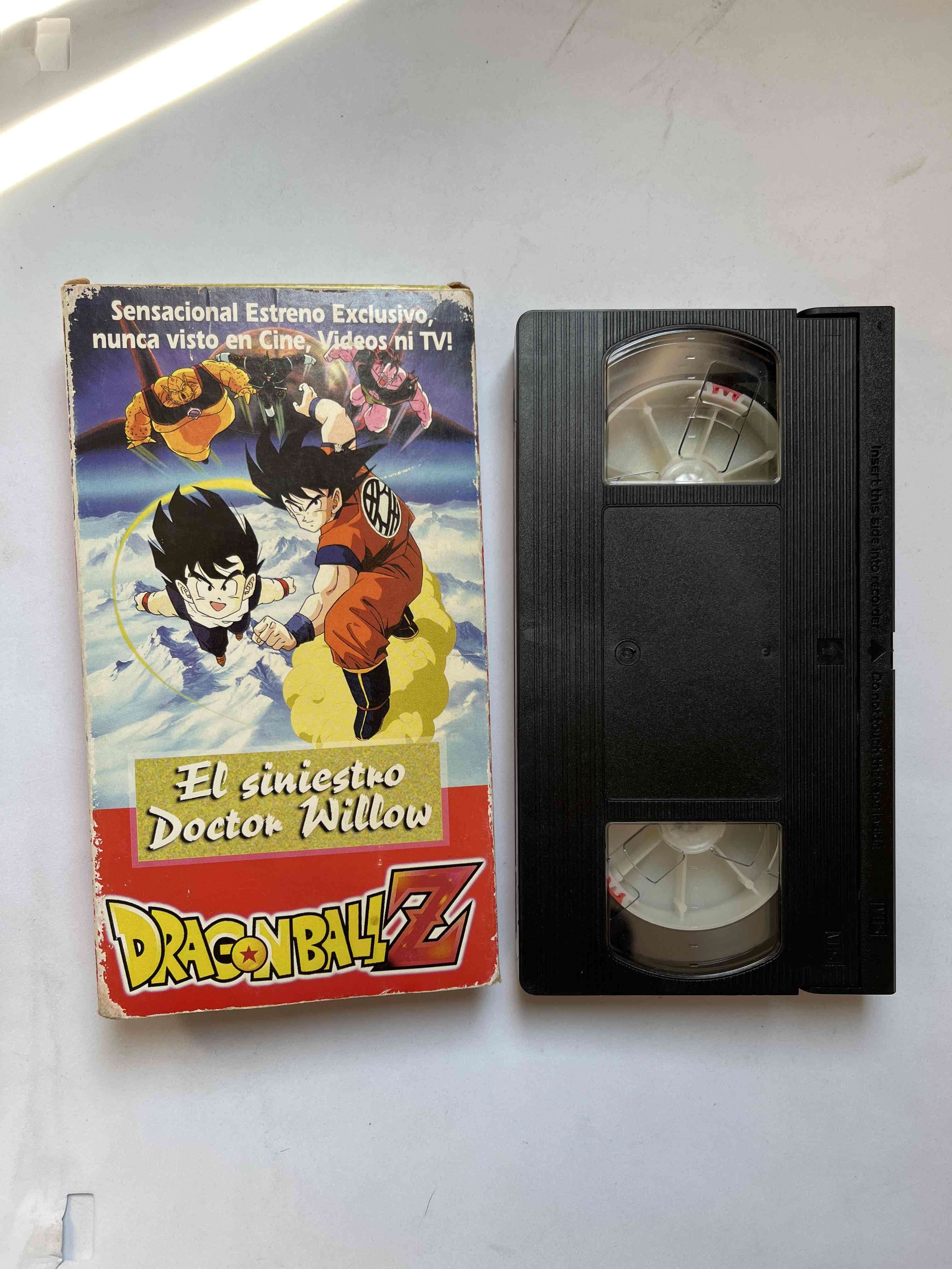 VHS Dragon Ball Z El siniestro Doctor Willow
