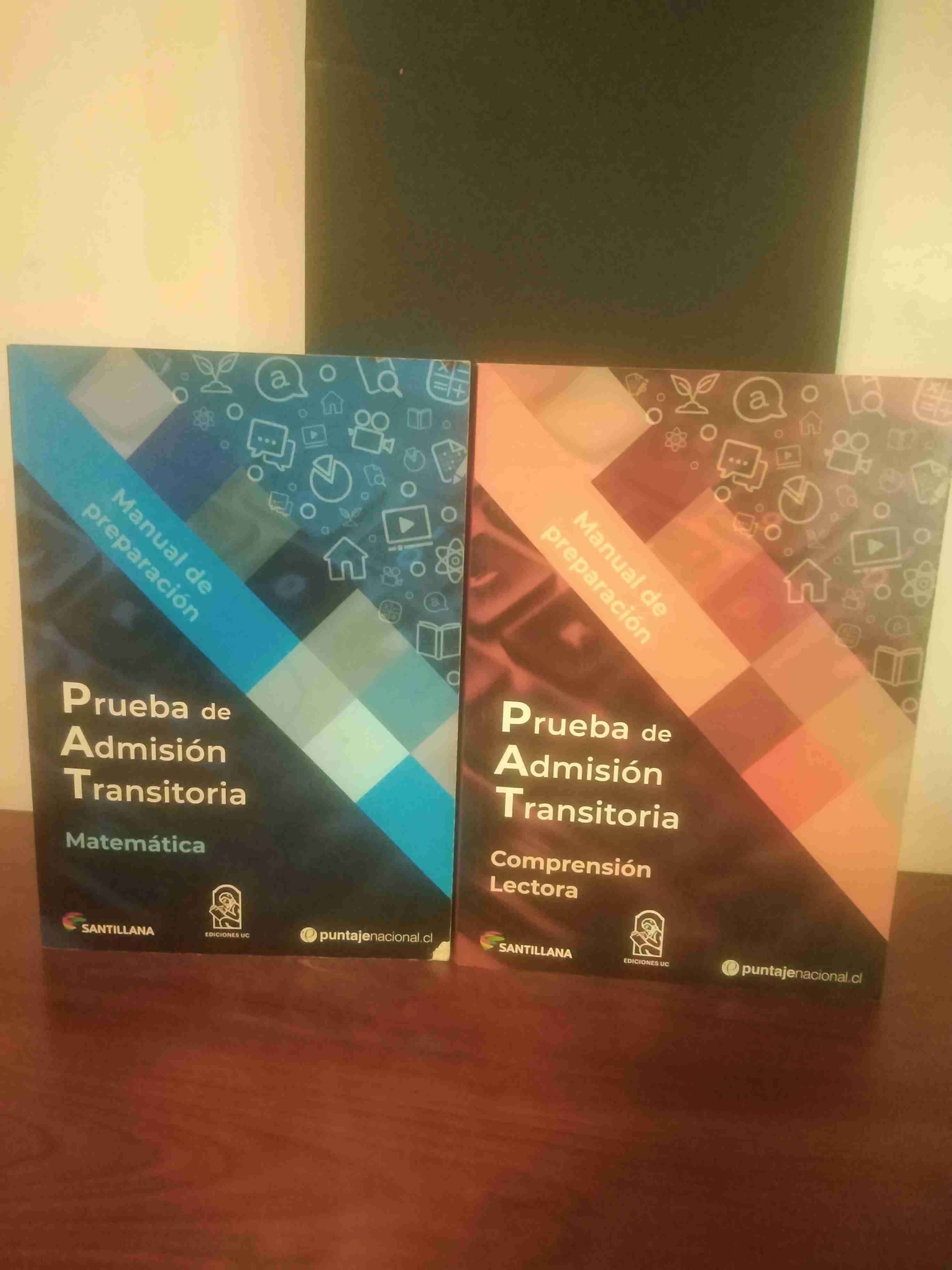 Manuales PAT Santillana Matemáticas y Lectura 2020