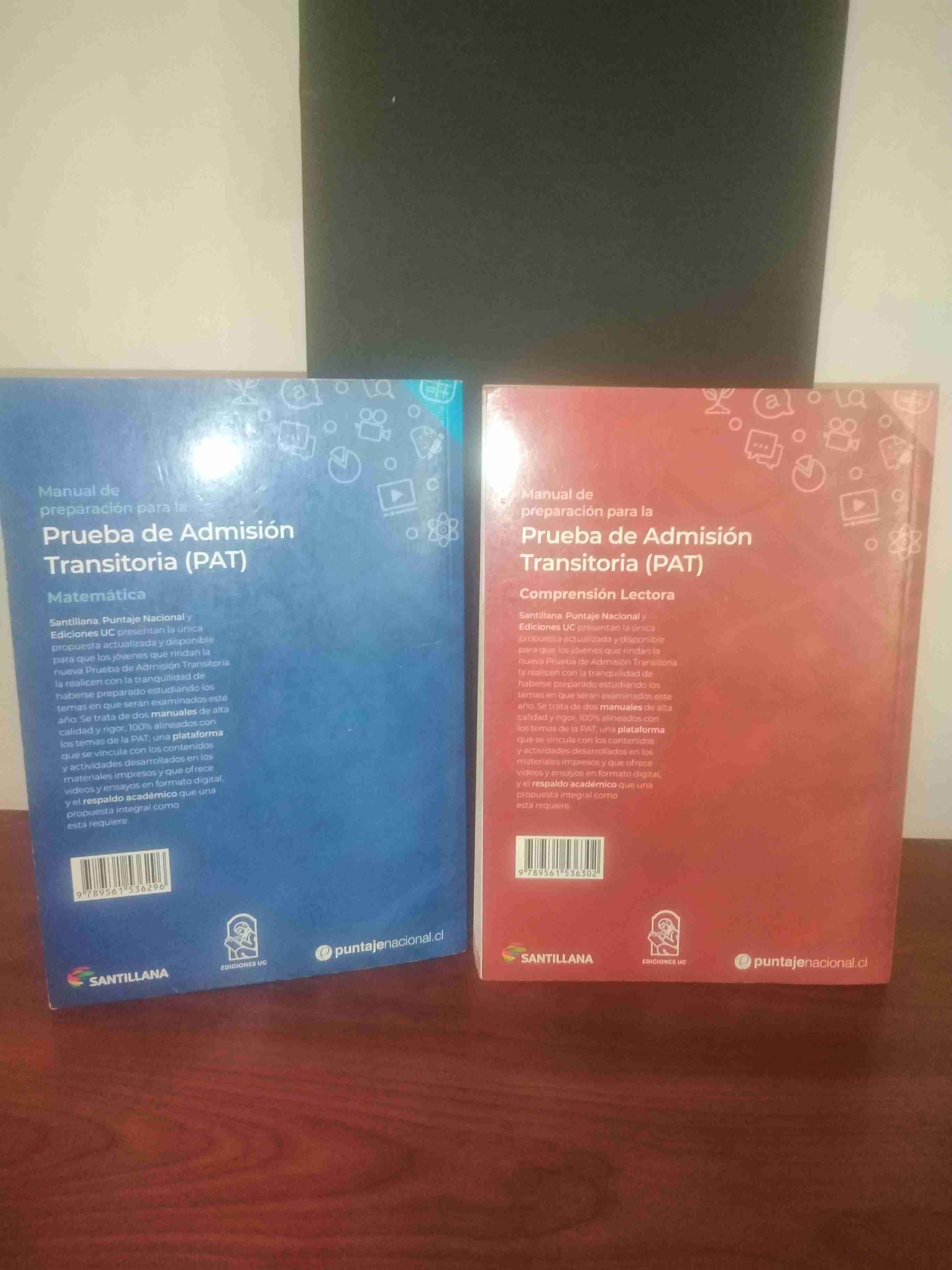 Manuales PAT Santillana Matemáticas y Lectura 2020 - miniatura 2