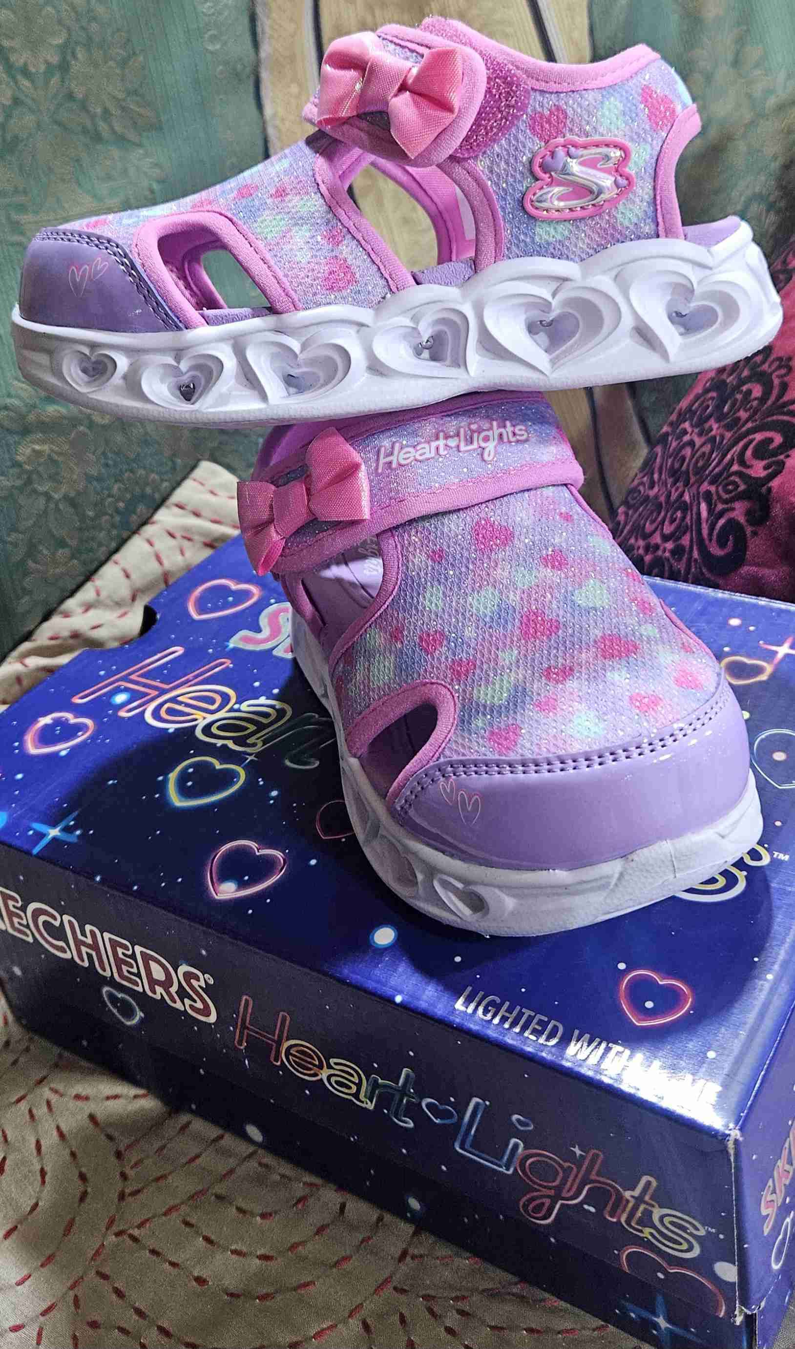 Sandalias niñas luces Skechers - miniatura 2