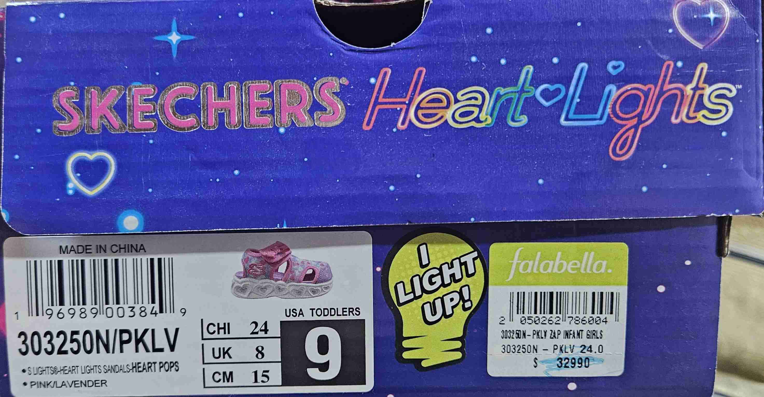 Sandalias niñas luces Skechers - miniatura 3