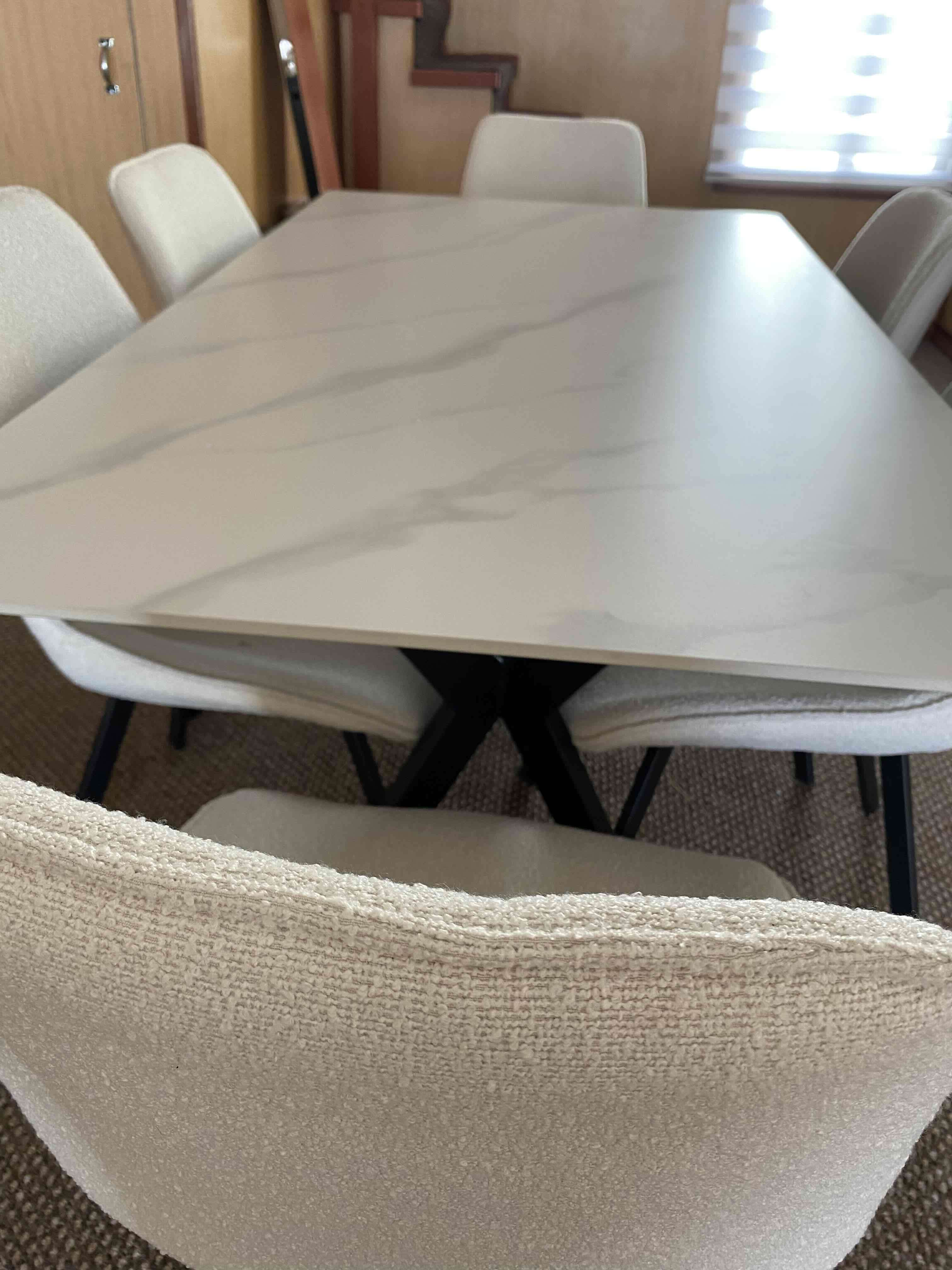 Juego de comedor moderno, dos semanas de uso - miniatura 3