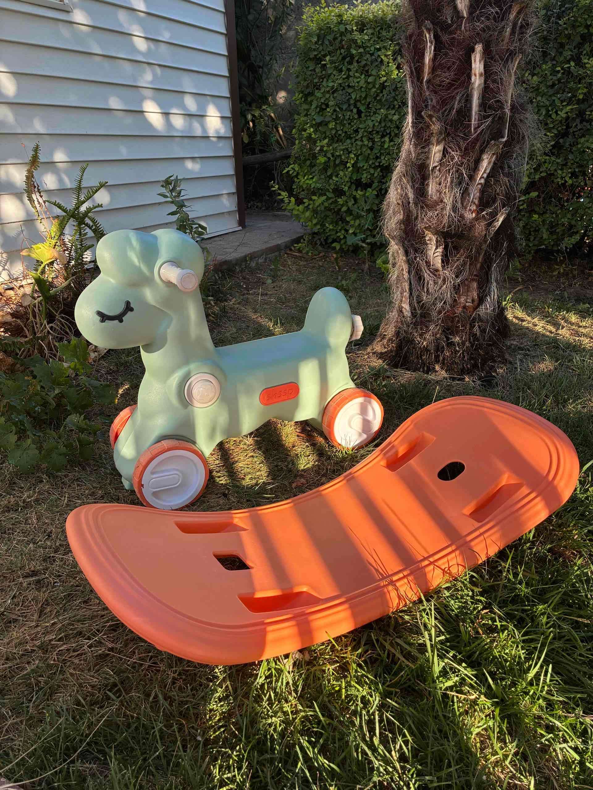 Balancín y caballito 2 en 1