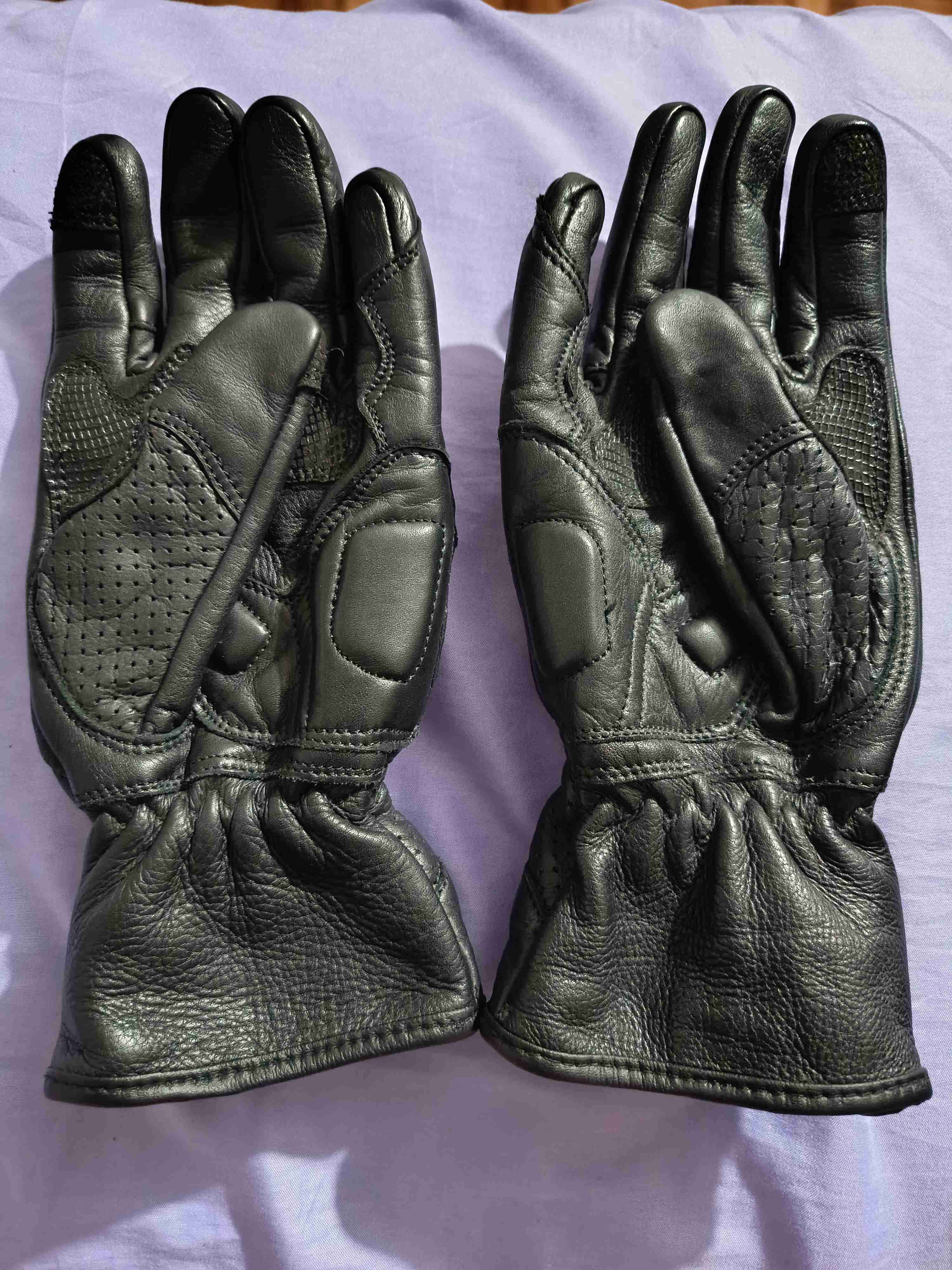 Guantes para moto Armad Gear negros - miniatura 2