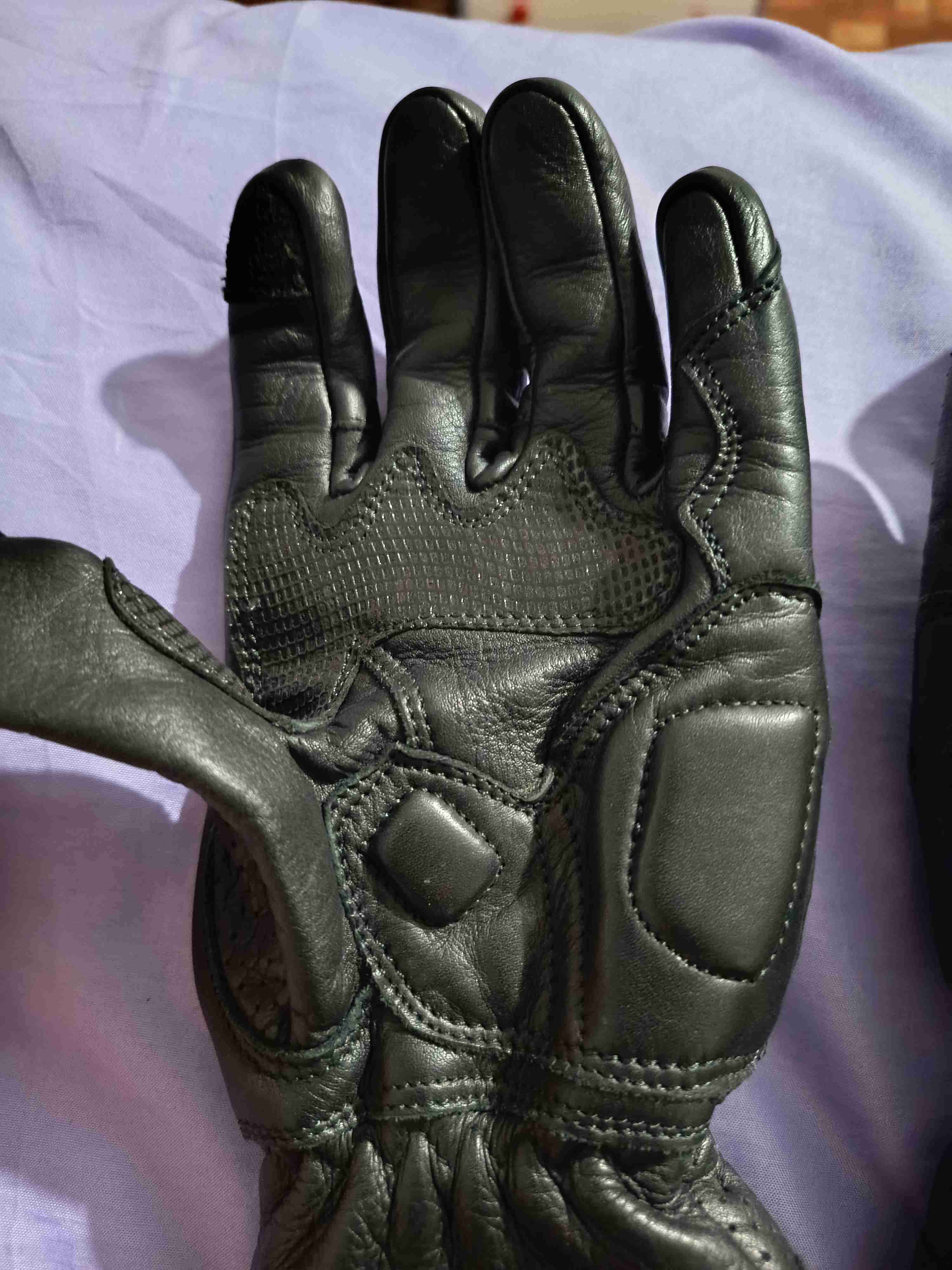 Guantes para moto Armad Gear negros - miniatura 4