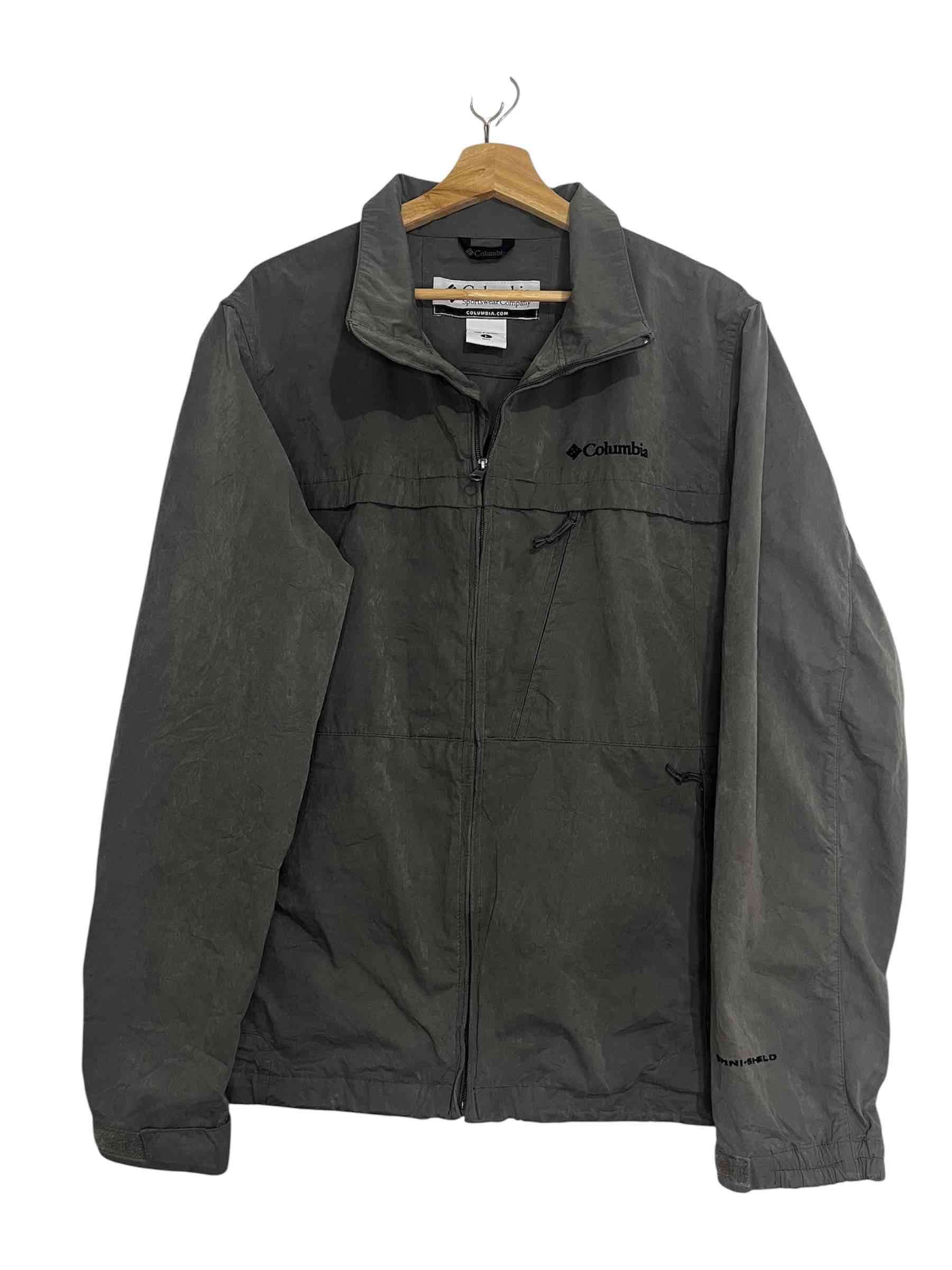 Chaqueta columbia gris talla L - miniatura 2