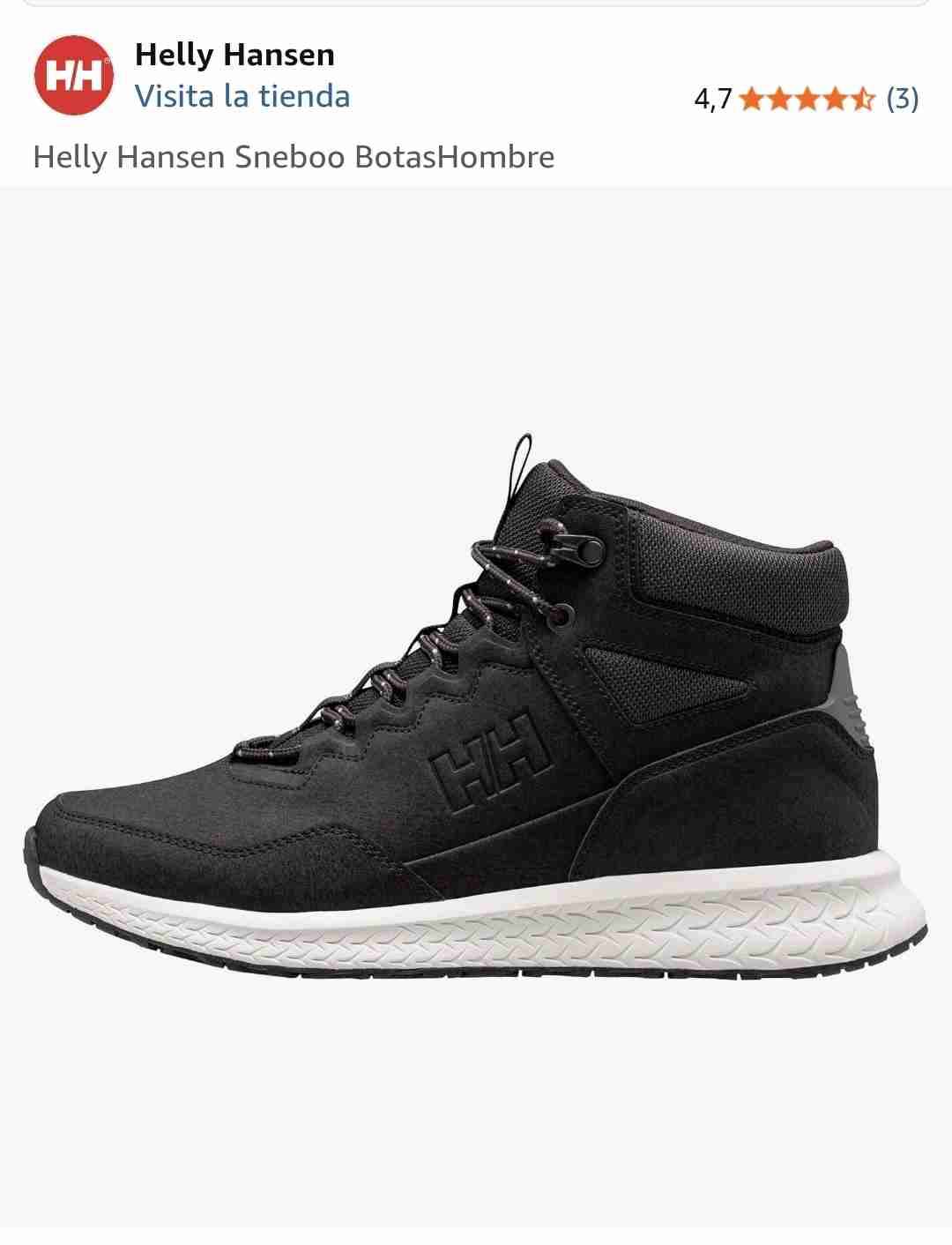 Botas Helly Hansen Sneboo negras hombre