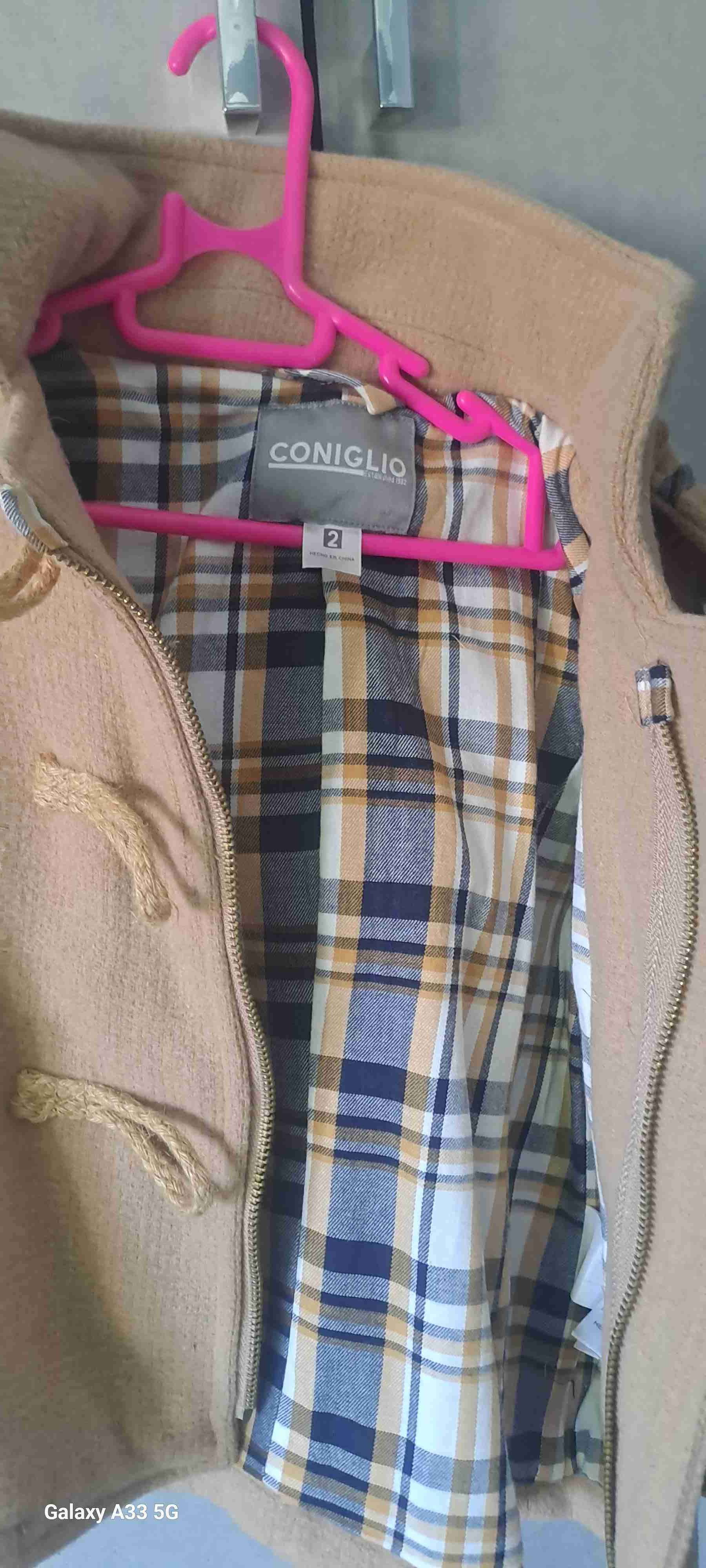 Abrigo infantil beige Coniglio - miniatura 2