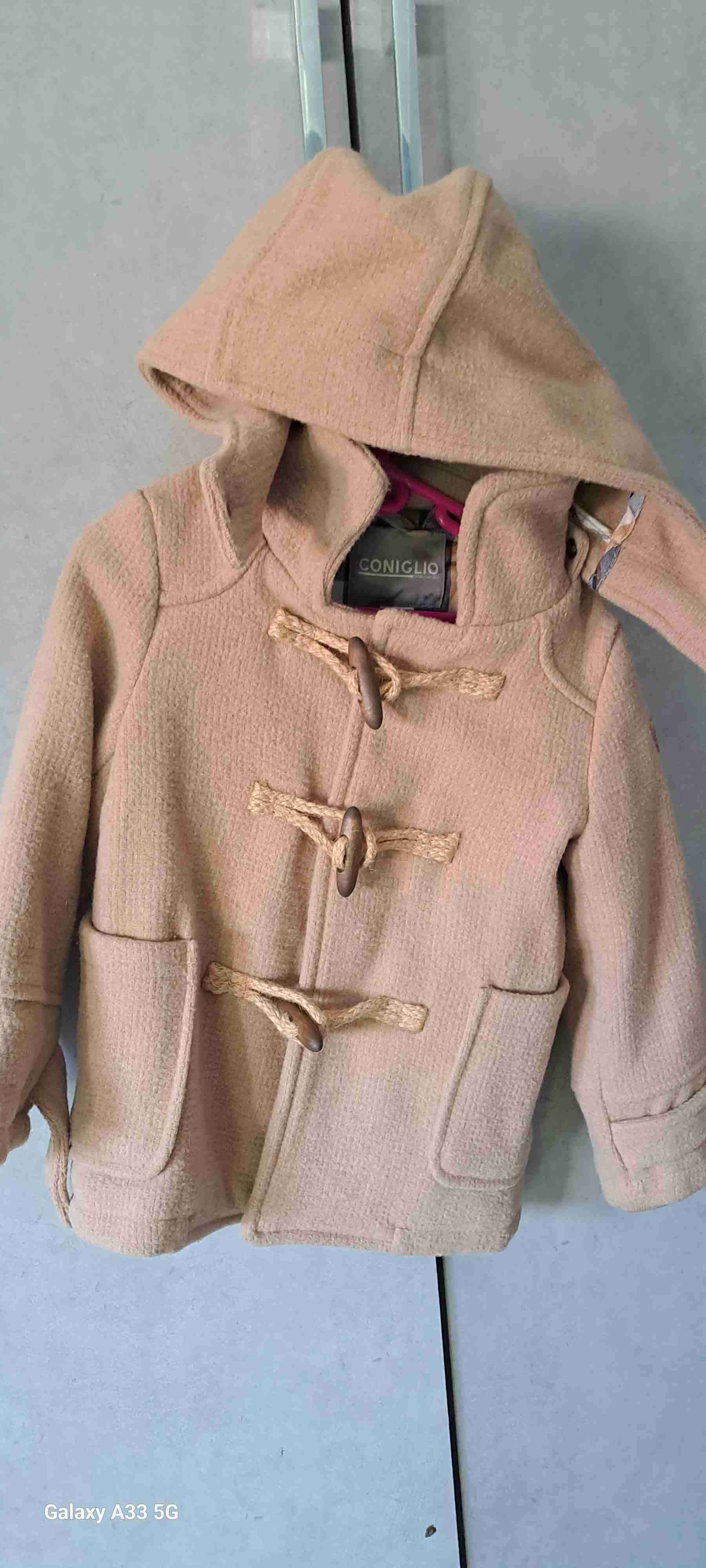 Abrigo infantil beige Coniglio - miniatura 3