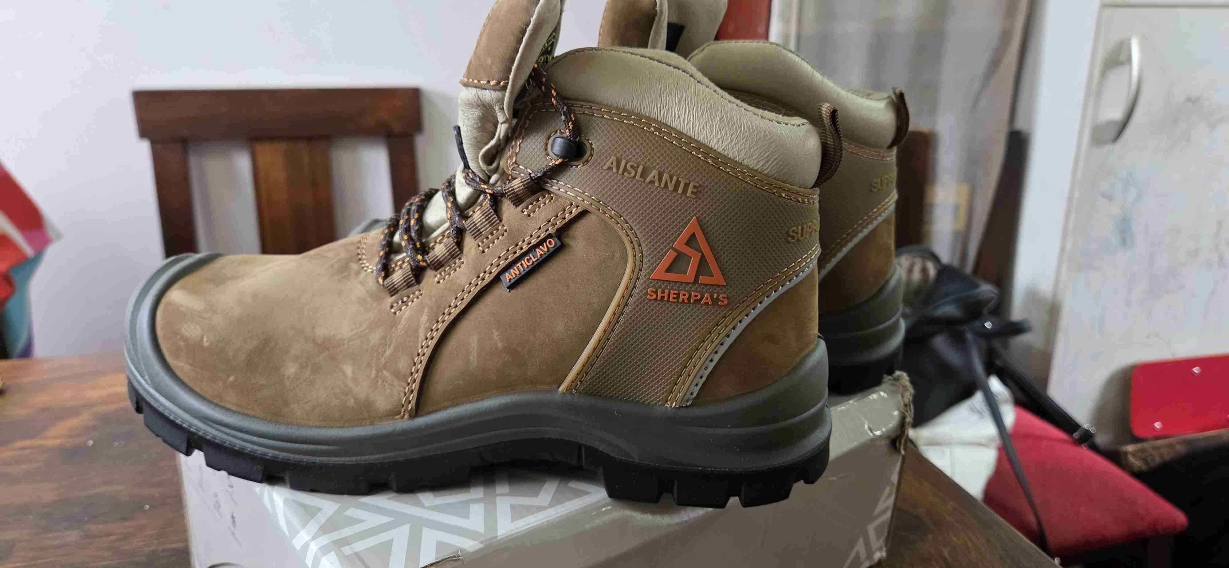 Zapatos de seguridad 100% cuero - miniatura 4