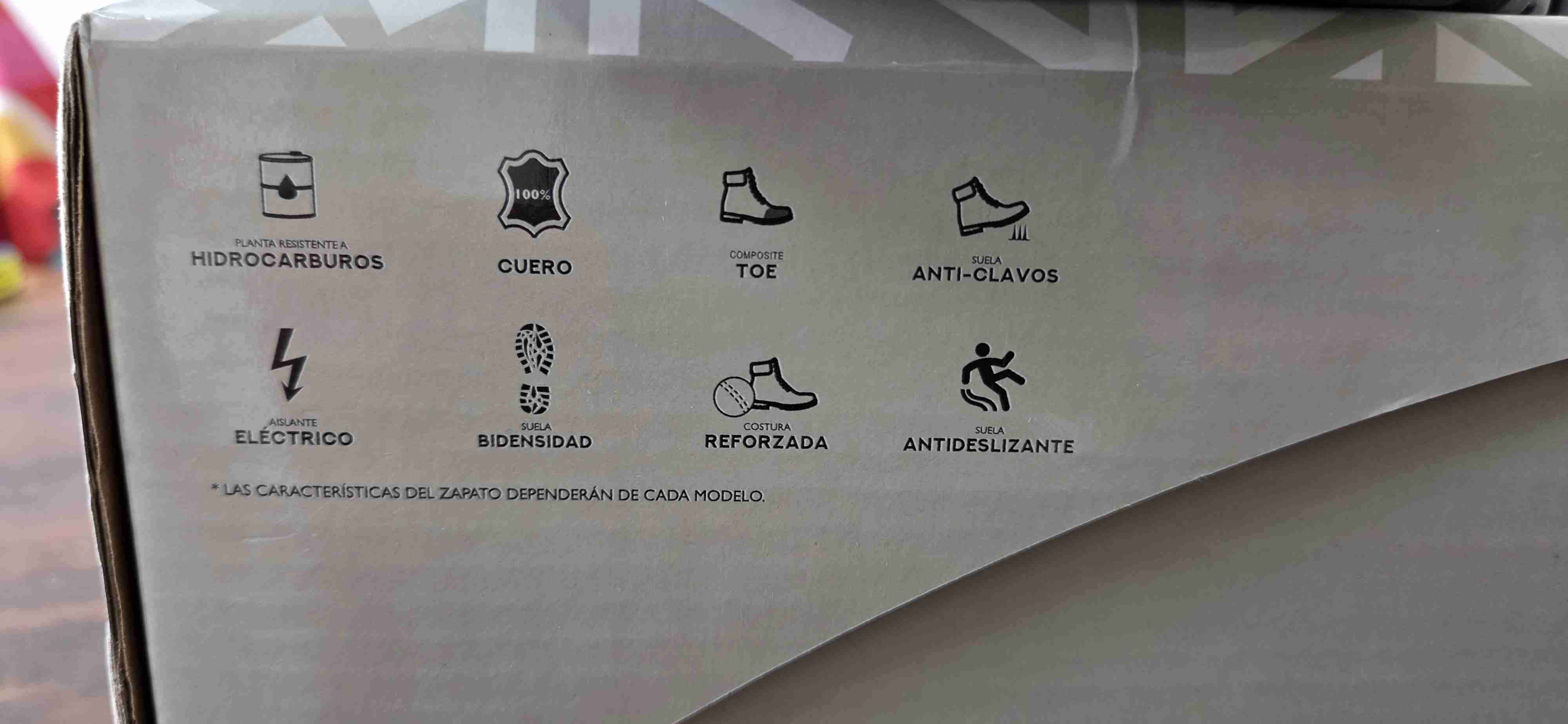 Zapatos de seguridad 100% cuero - miniatura 5