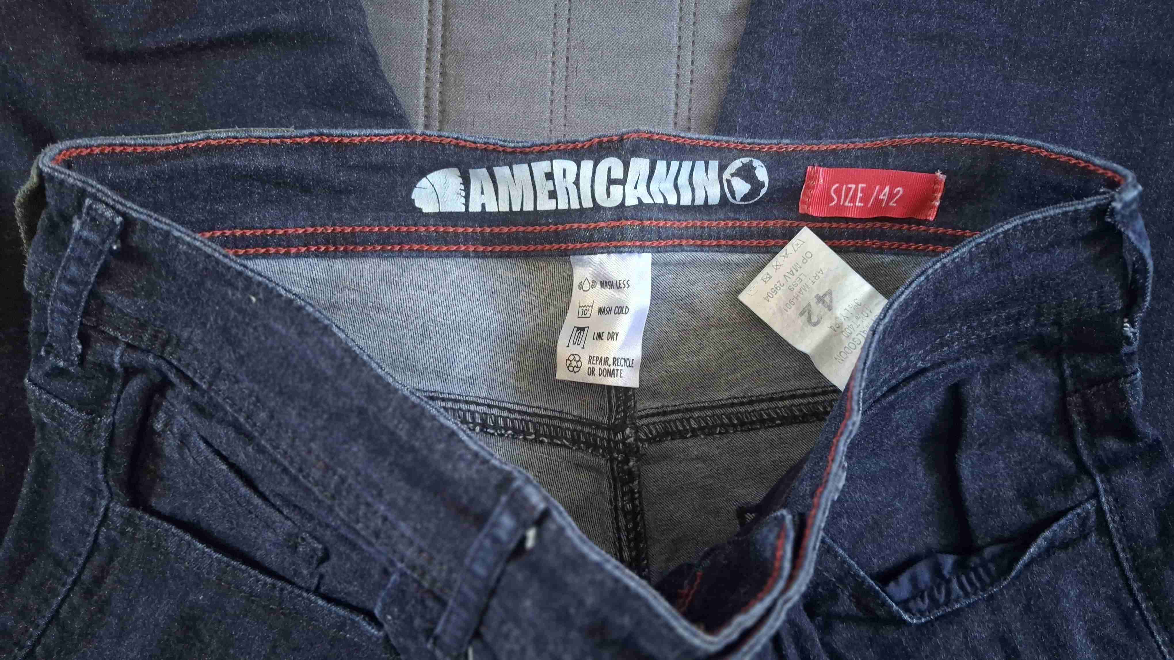 JEANS AZUL OSCURO AMERICANINO - miniatura 3