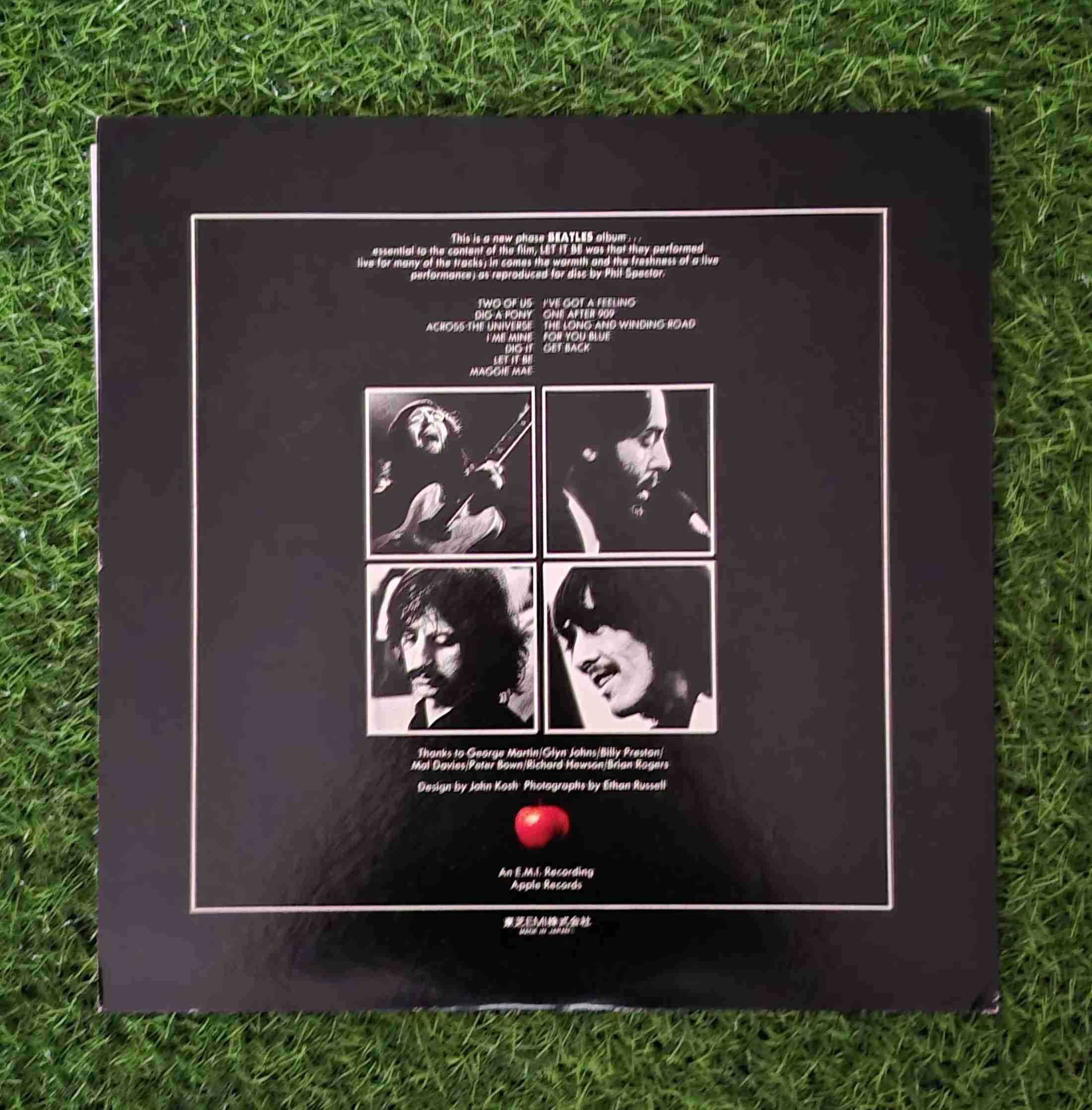 THE BEATLES: LET IT BE - VINILO CON OBI (GATEFOLD) - miniatura 2