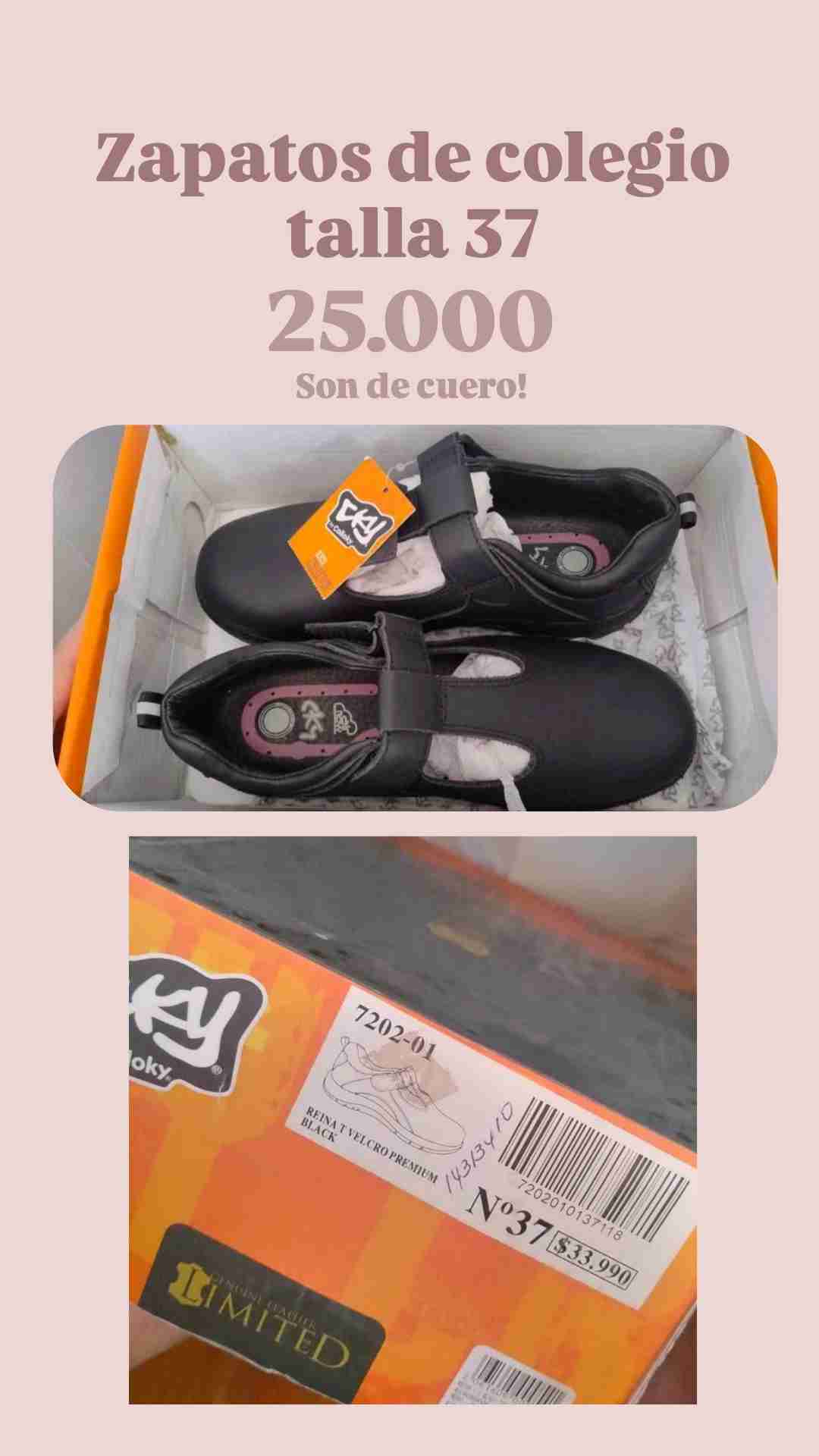 Zapatos de colegio talla 37