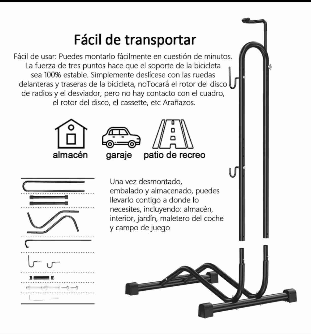Porta Bicicleta - Soporte Porta Bicicleta - miniatura 6