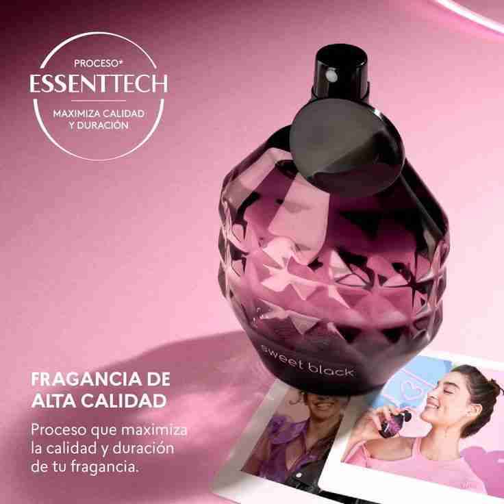 Perfume Sweet Black cyzone alta calidad