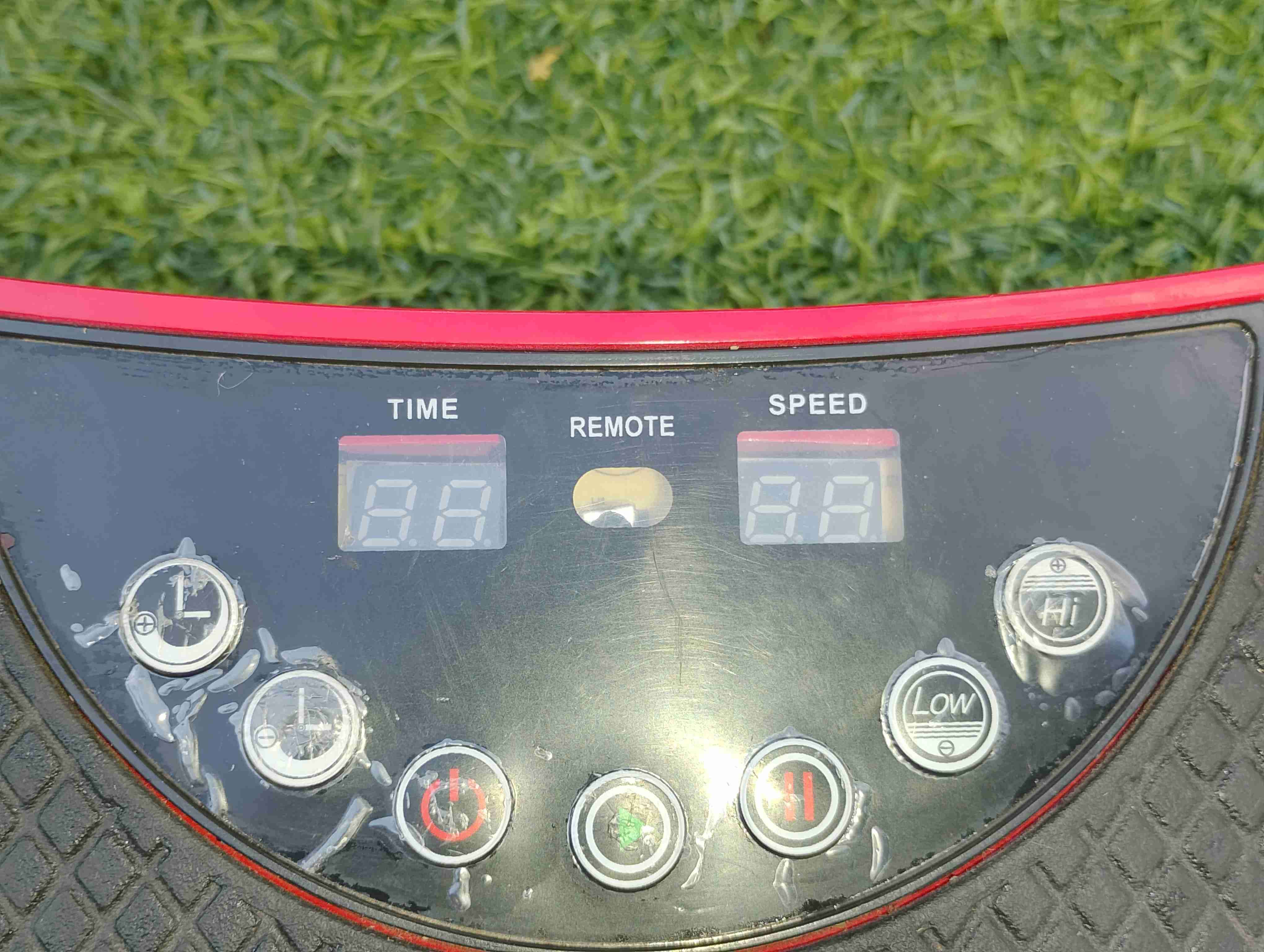 Plataforma vibratoria con control