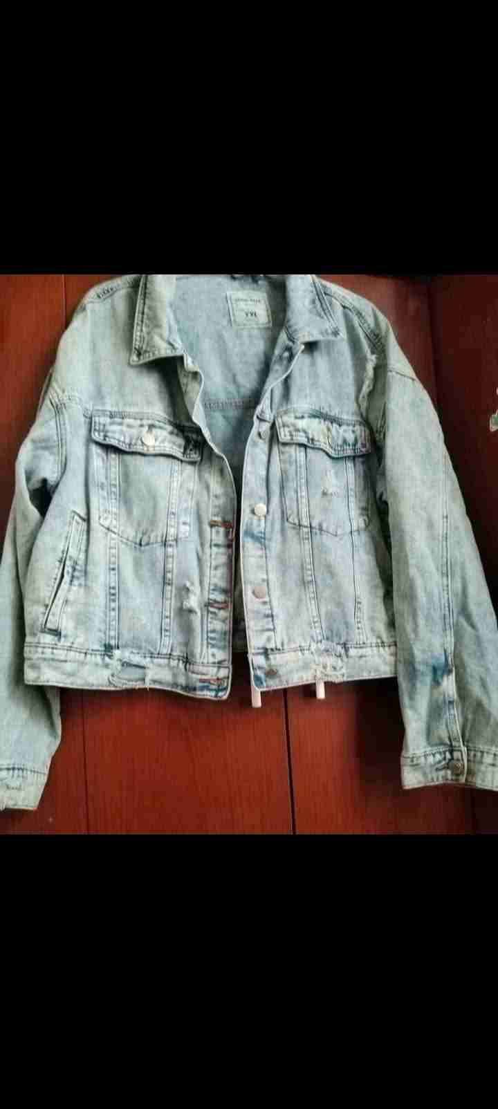 Chaqueta de mezclilla XXL mujer