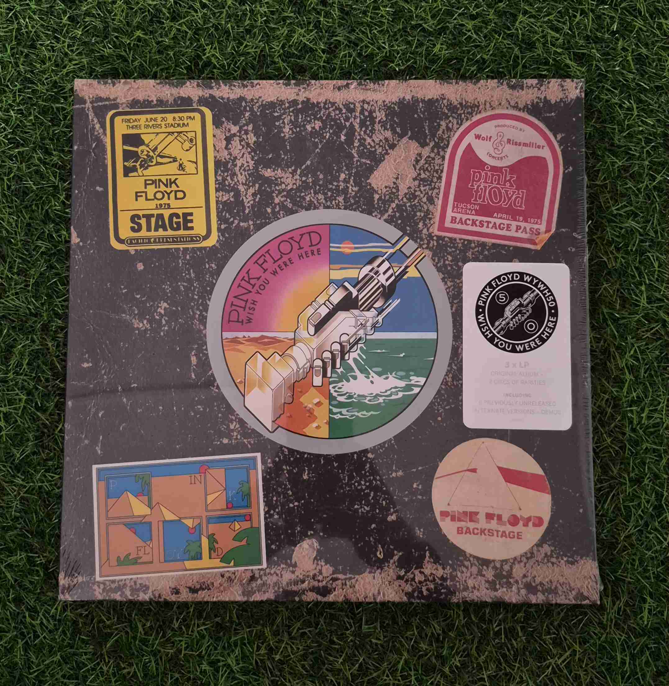 PINK FLOYD: WISH YOU WERE HERE (BOX DE 3 VINILOS)