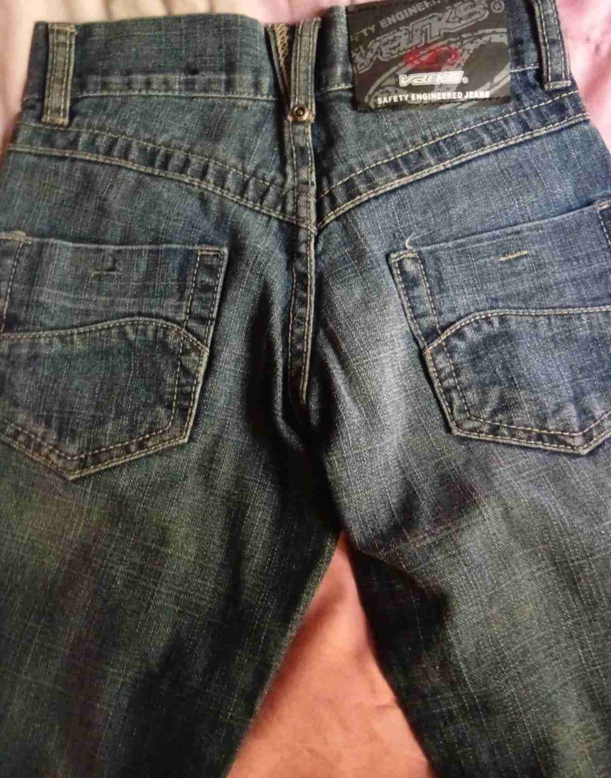 Jeans azules de niñera, talla 8 - miniatura 3