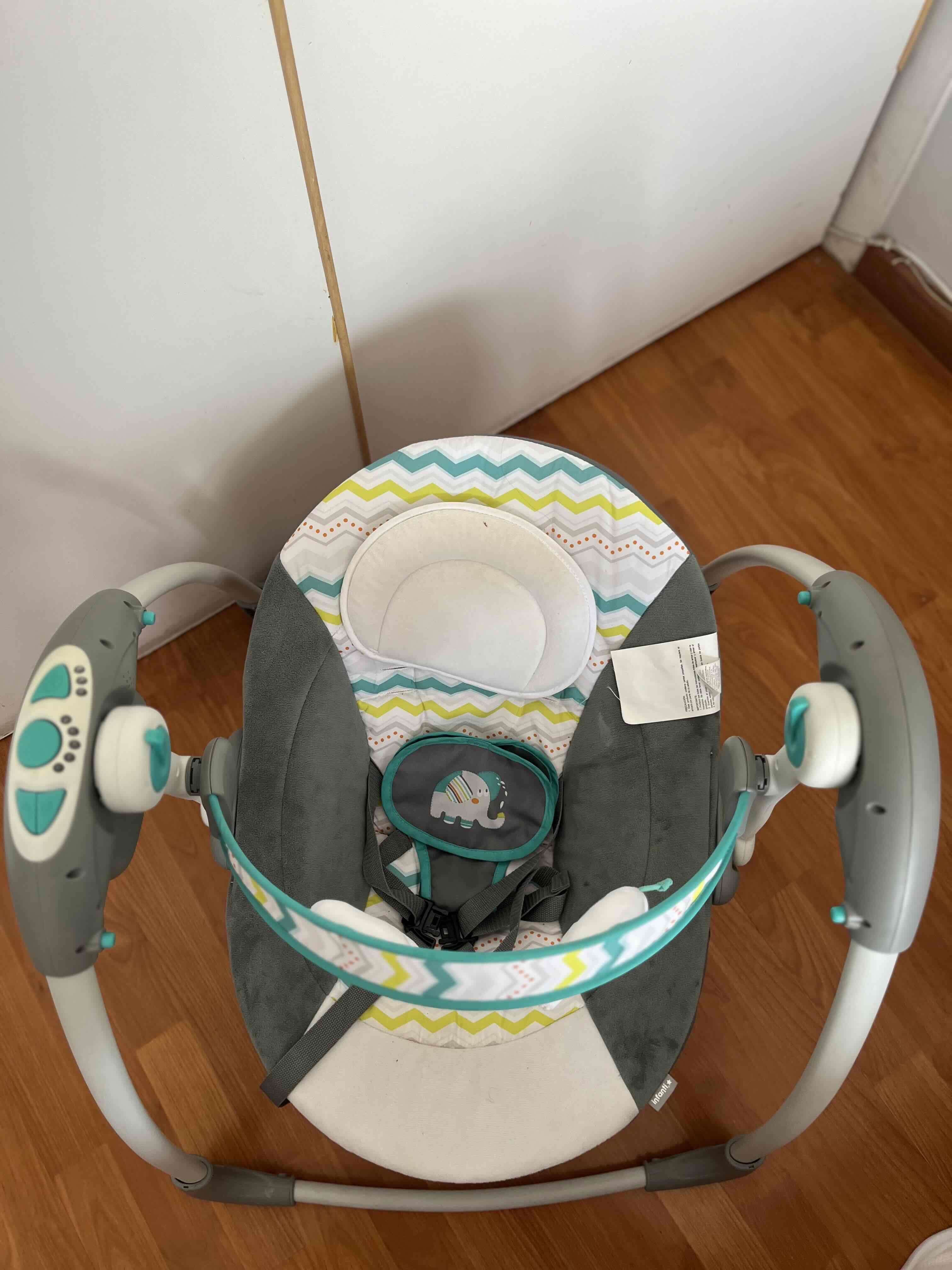 Columpio mecedor para bebé - miniatura 3