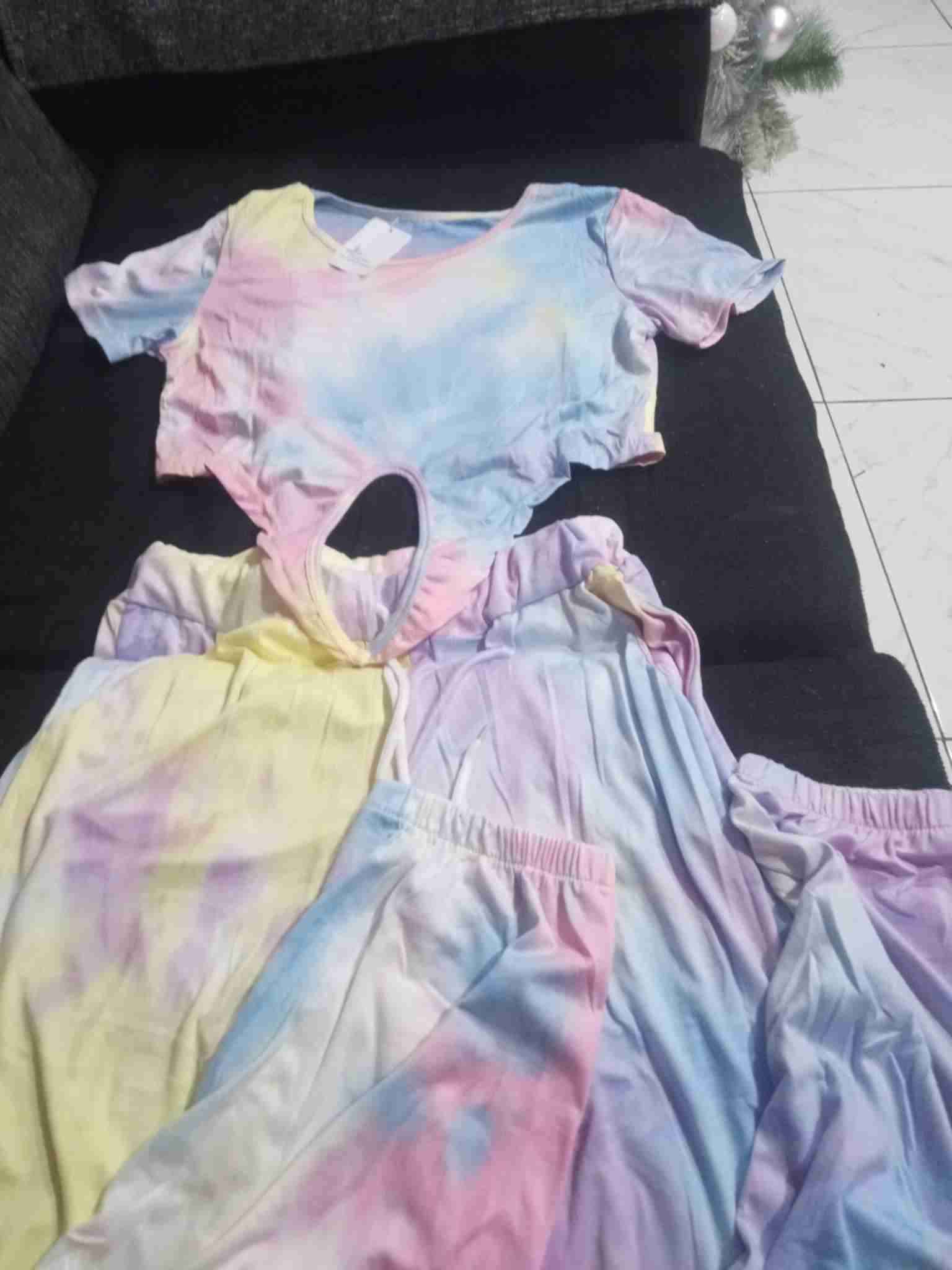 Conjunto tie-dye pastel