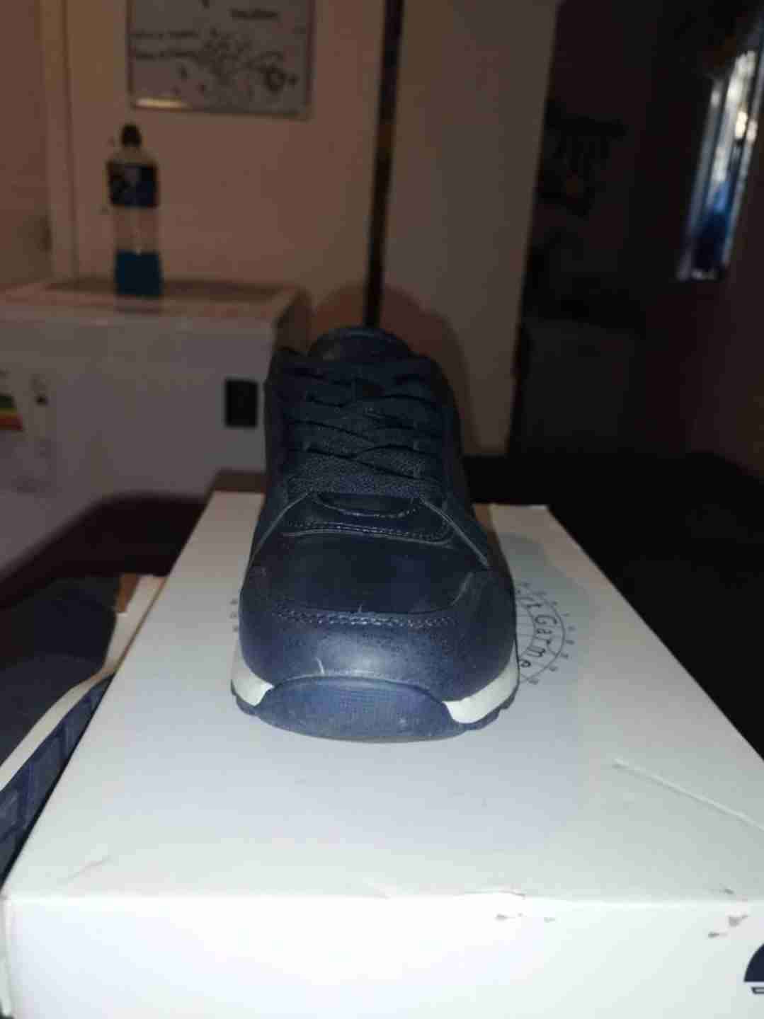 Zapatillas de cuero azul - miniatura 2