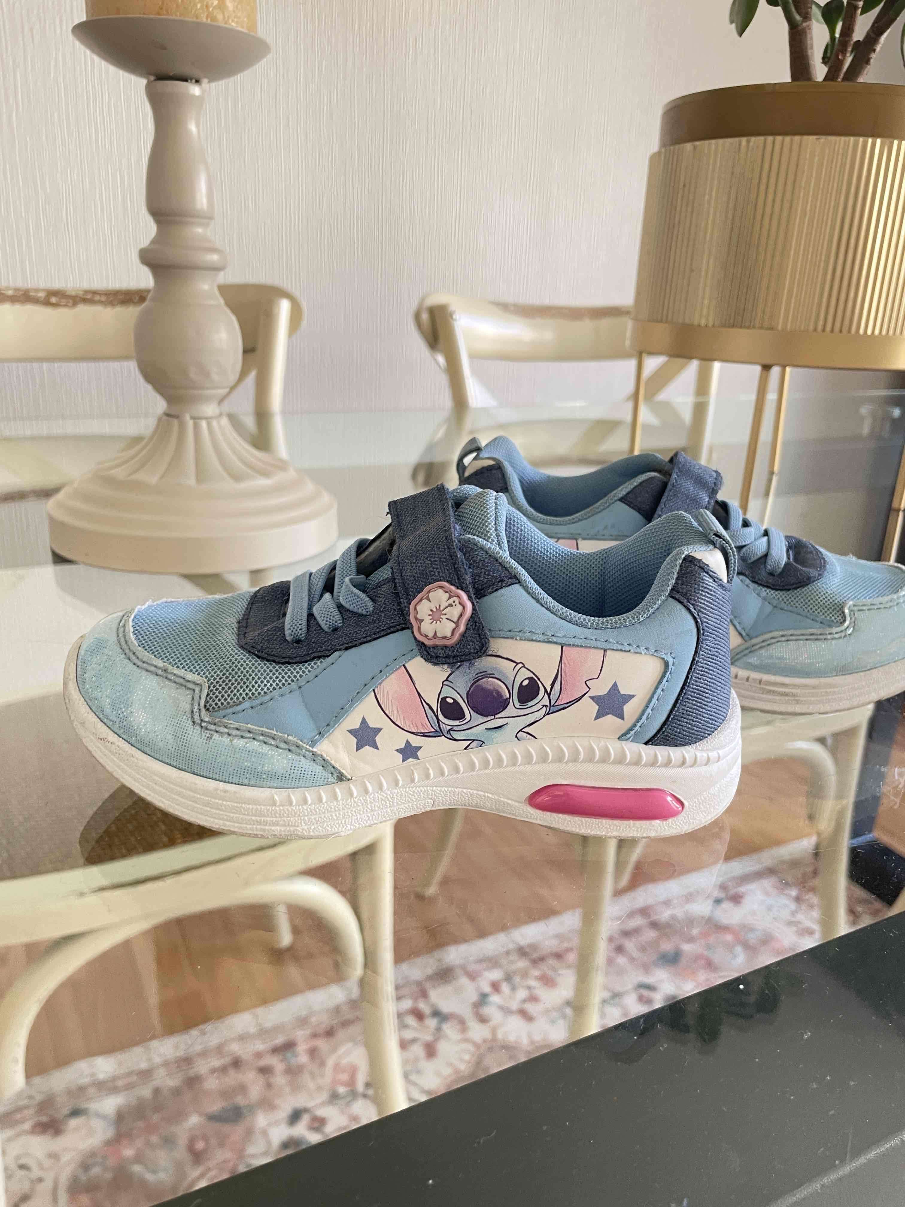 Zapatillas infantiles celestes - miniatura 2