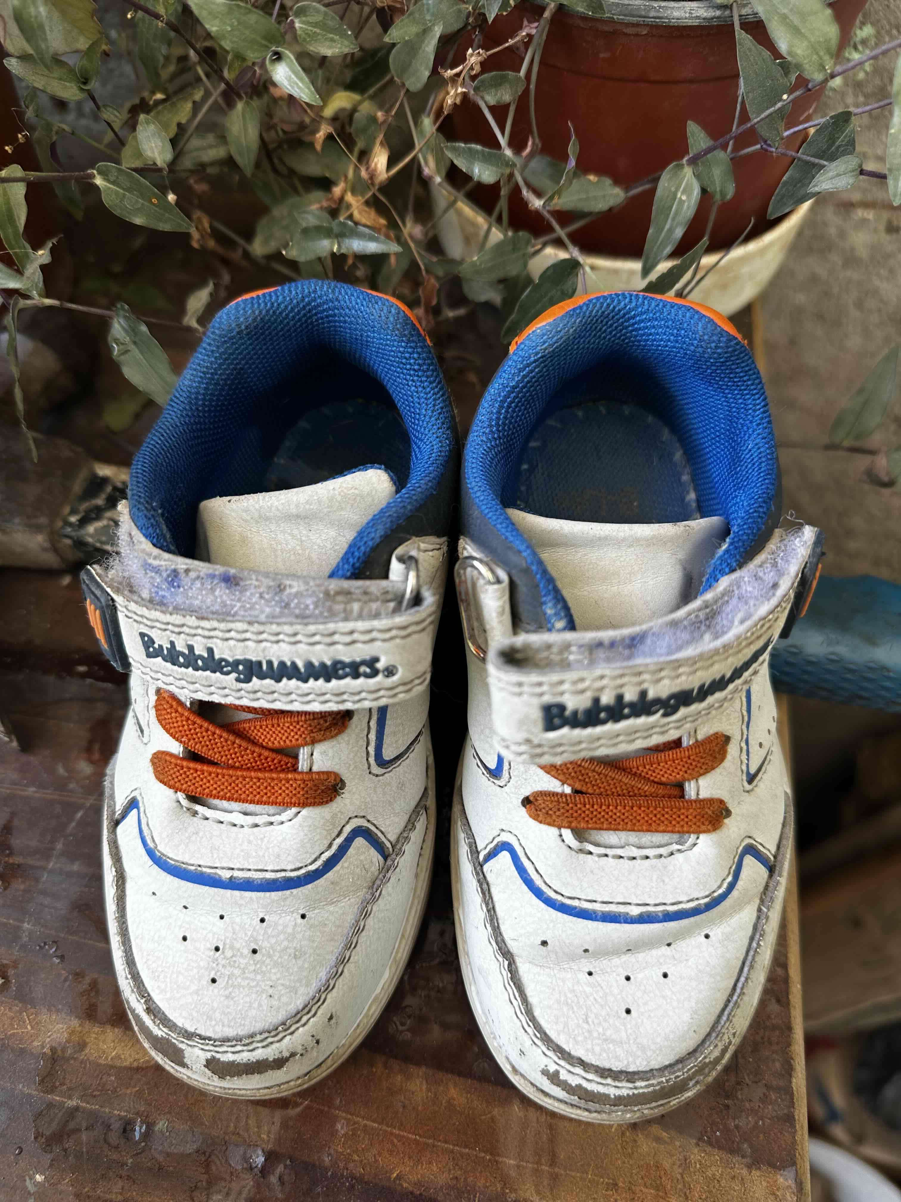 Zapatillas Bubblegummers blancas para niños