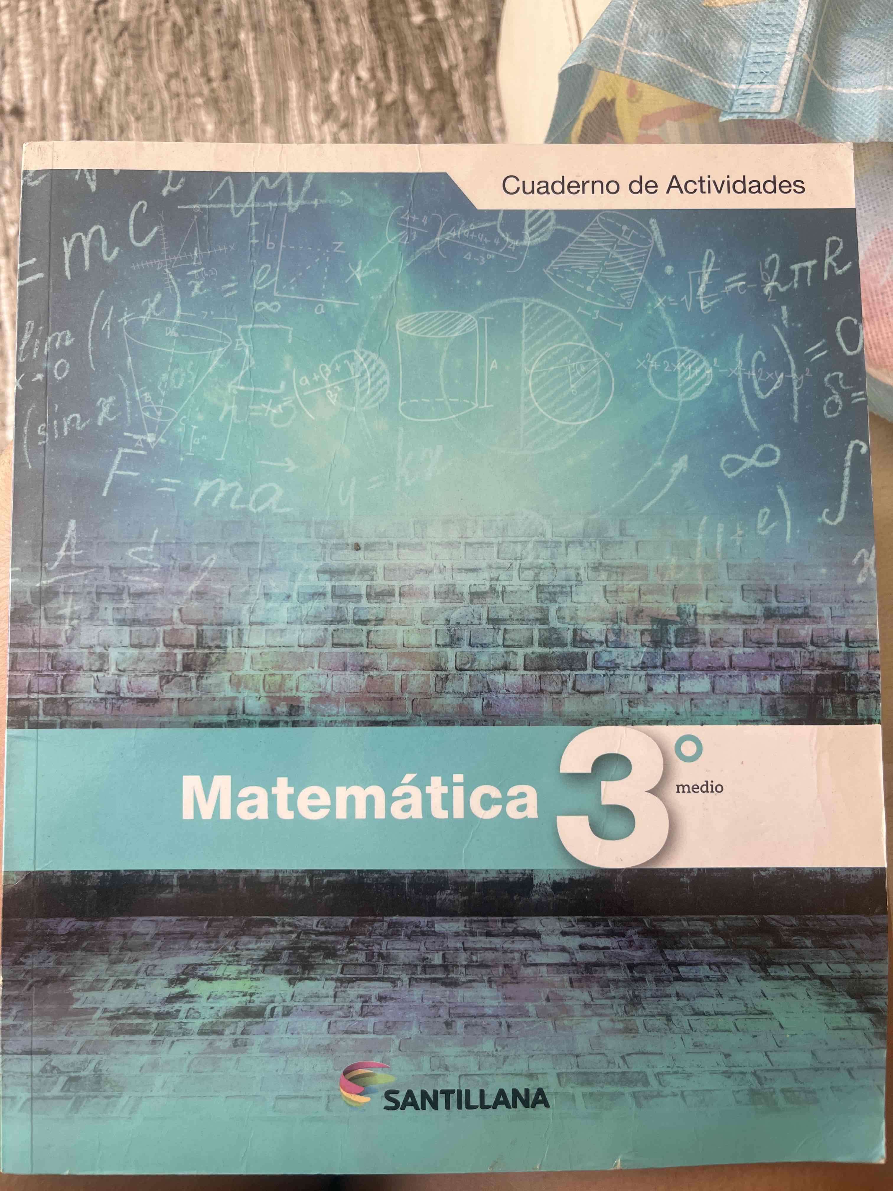 Libro Matemática 3º Medio Santillana - miniatura 2