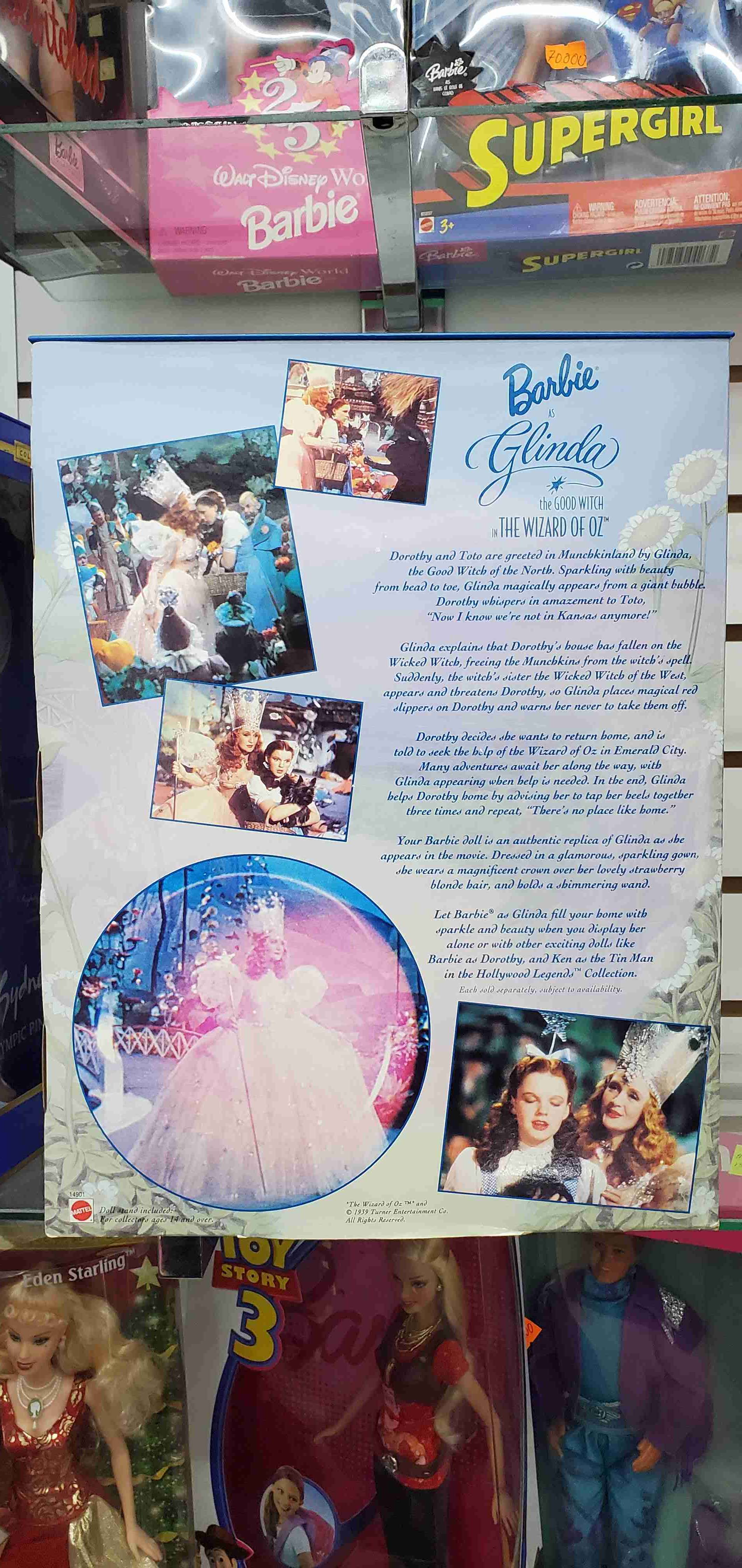 1995 Muñeca Barbie Glinda edición coleccionista - miniatura 3