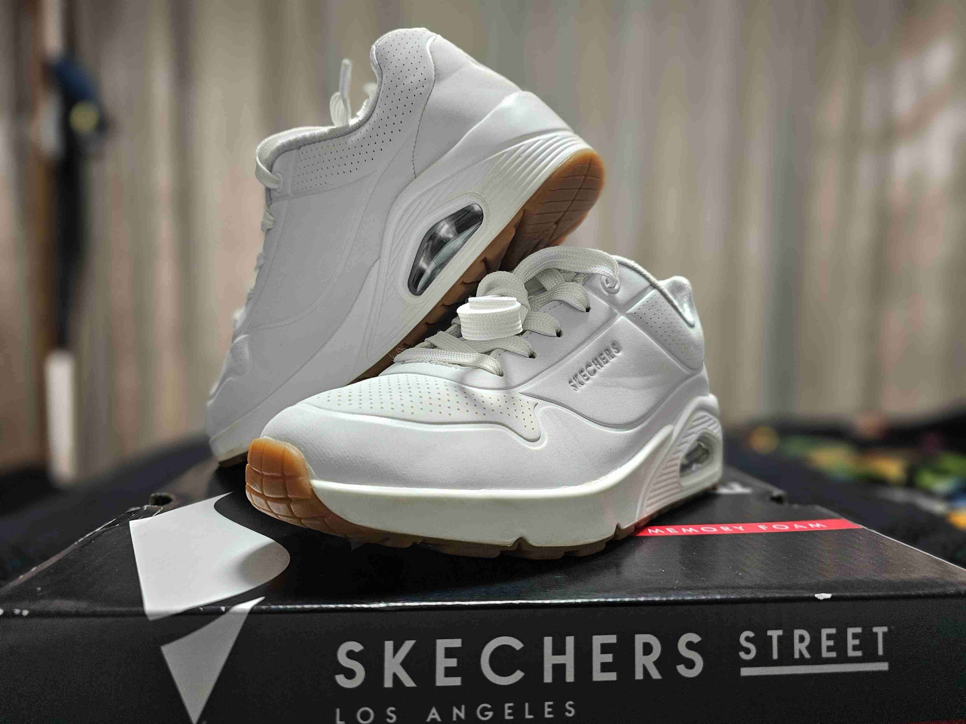 Zapatillas Blancas Skechers Street