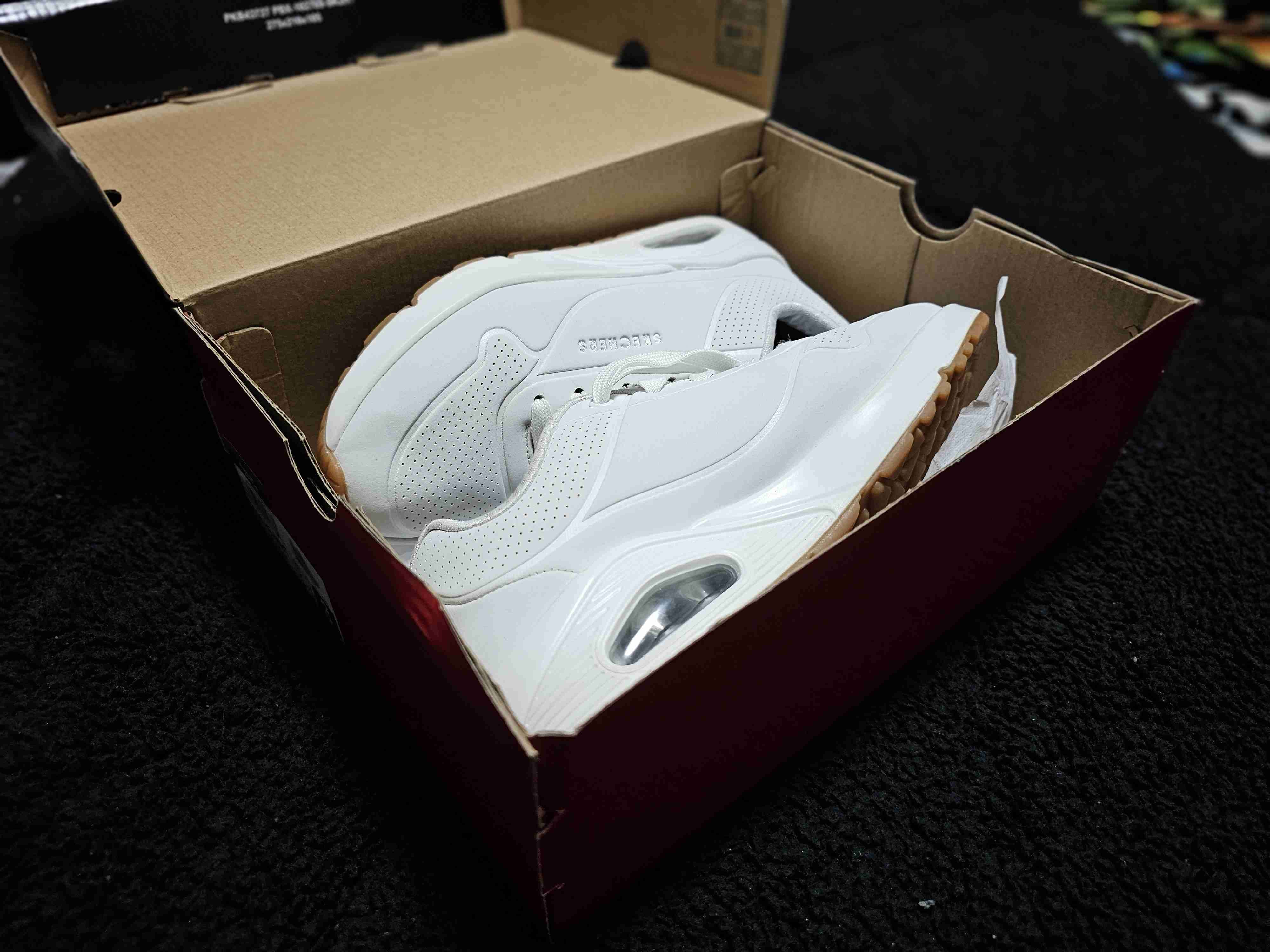 Zapatillas Blancas Skechers Street - miniatura 2