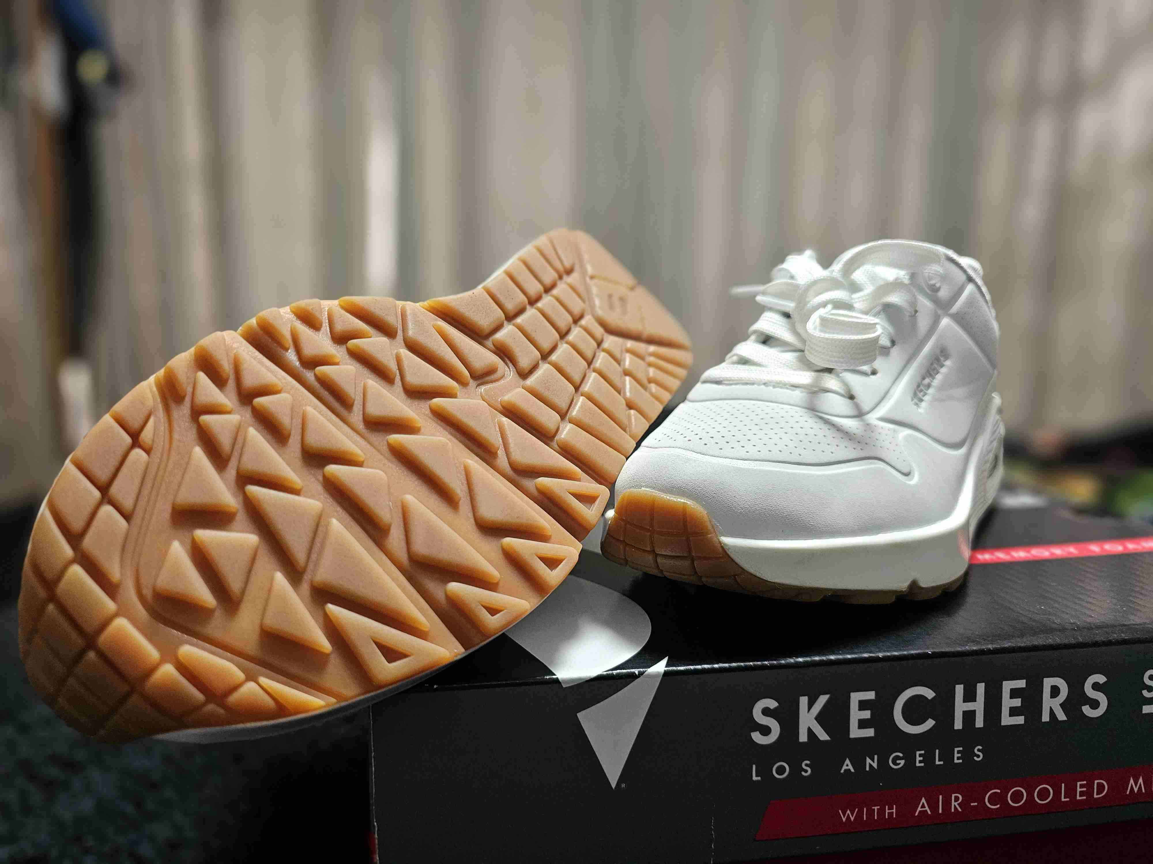 Zapatillas Blancas Skechers Street - miniatura 4