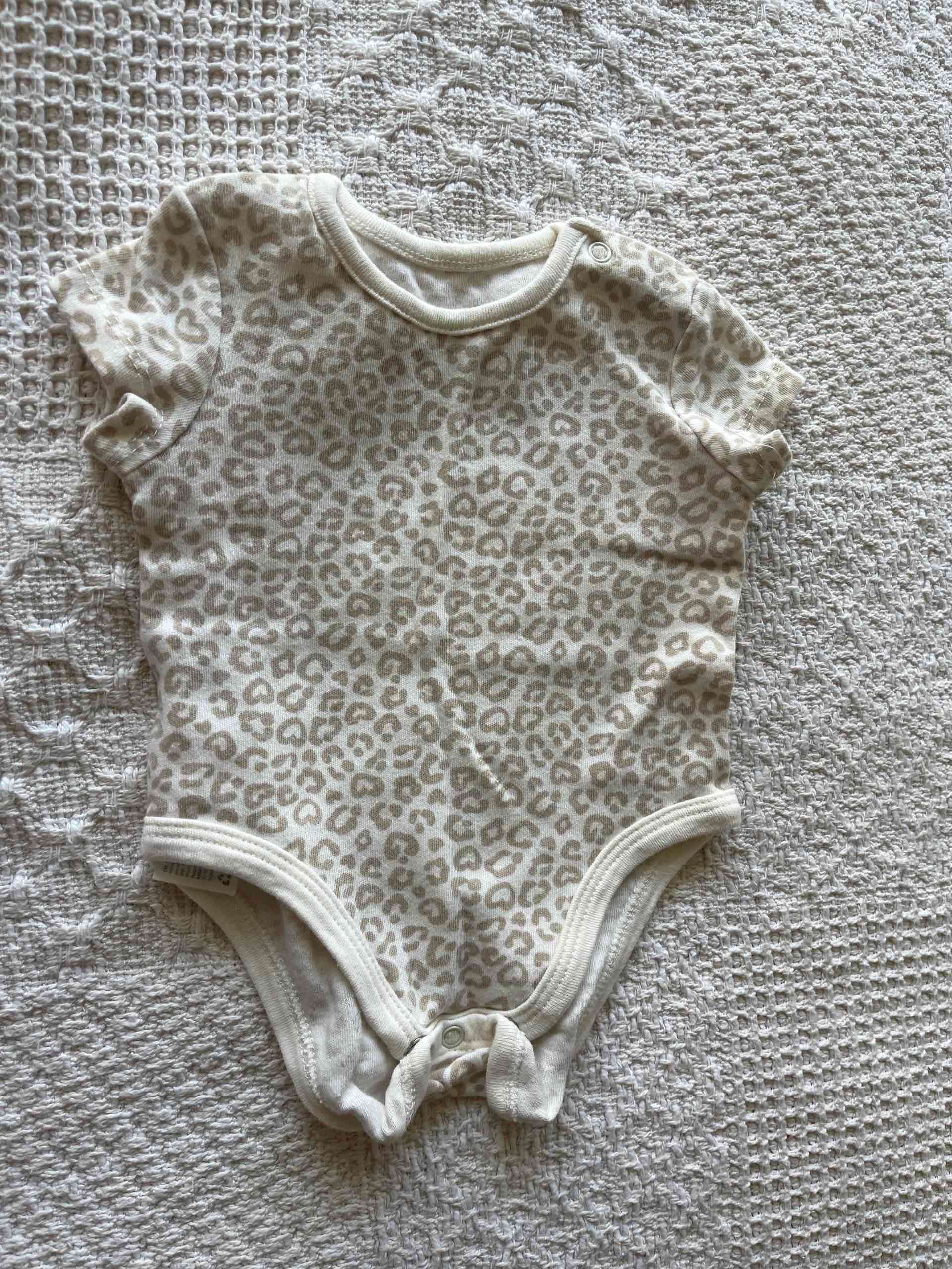 Body de bebé estampado rosado