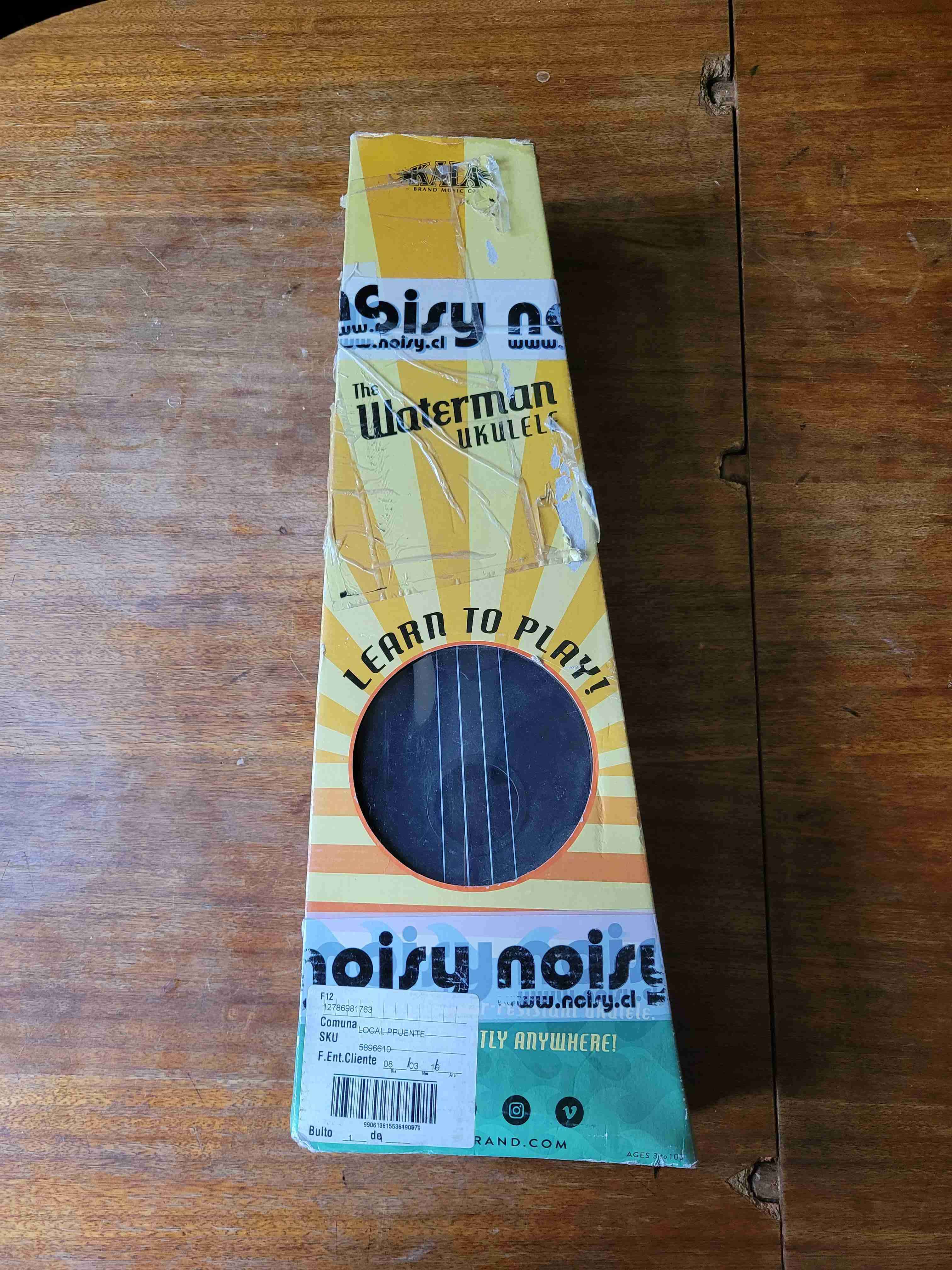 Ukulele negro The Waterman Kala - miniatura 2