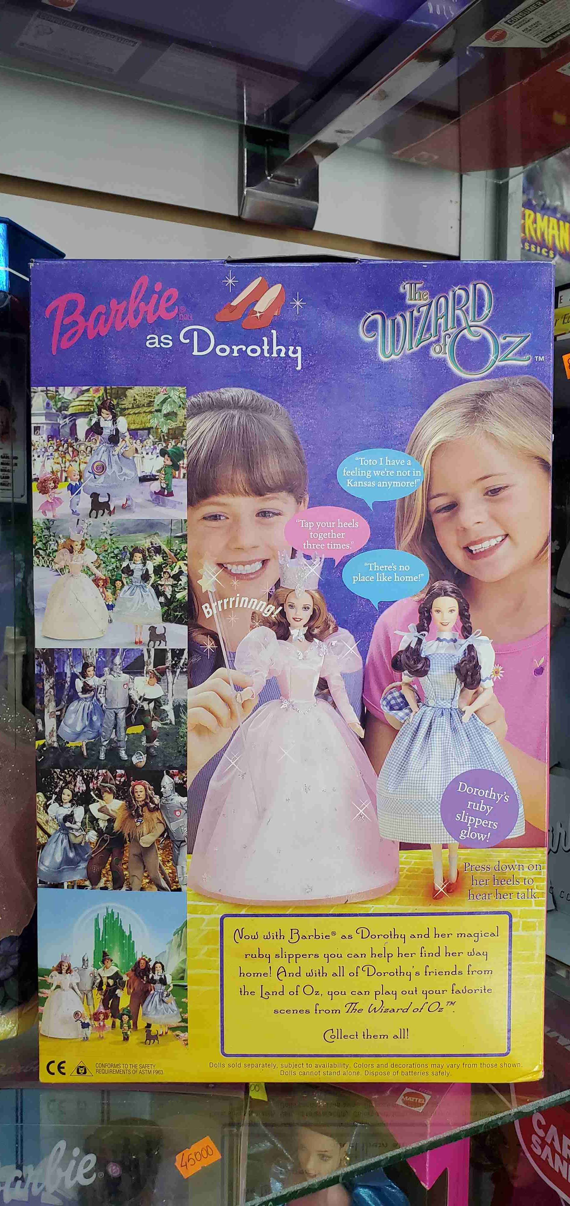 1999 Muñeca Barbie Dorothy Wizard of Oz - miniatura 3