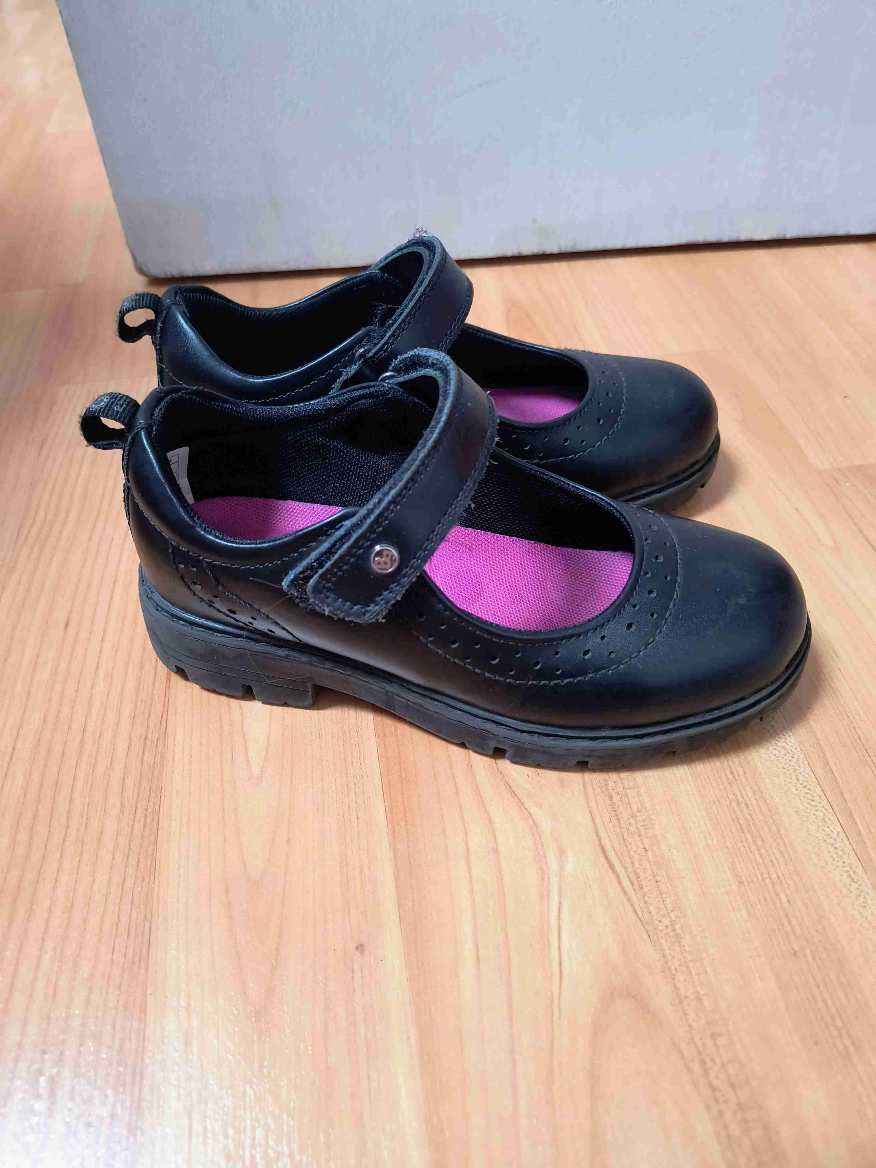 Zapatos de colegio negros de niña - miniatura 2