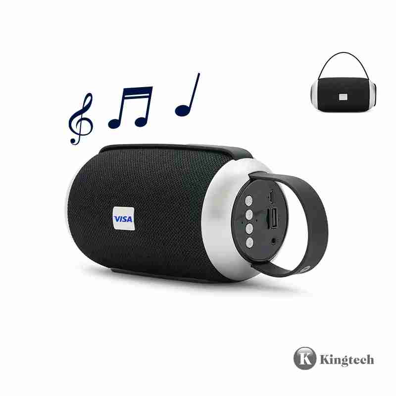 Parlante portátil negro