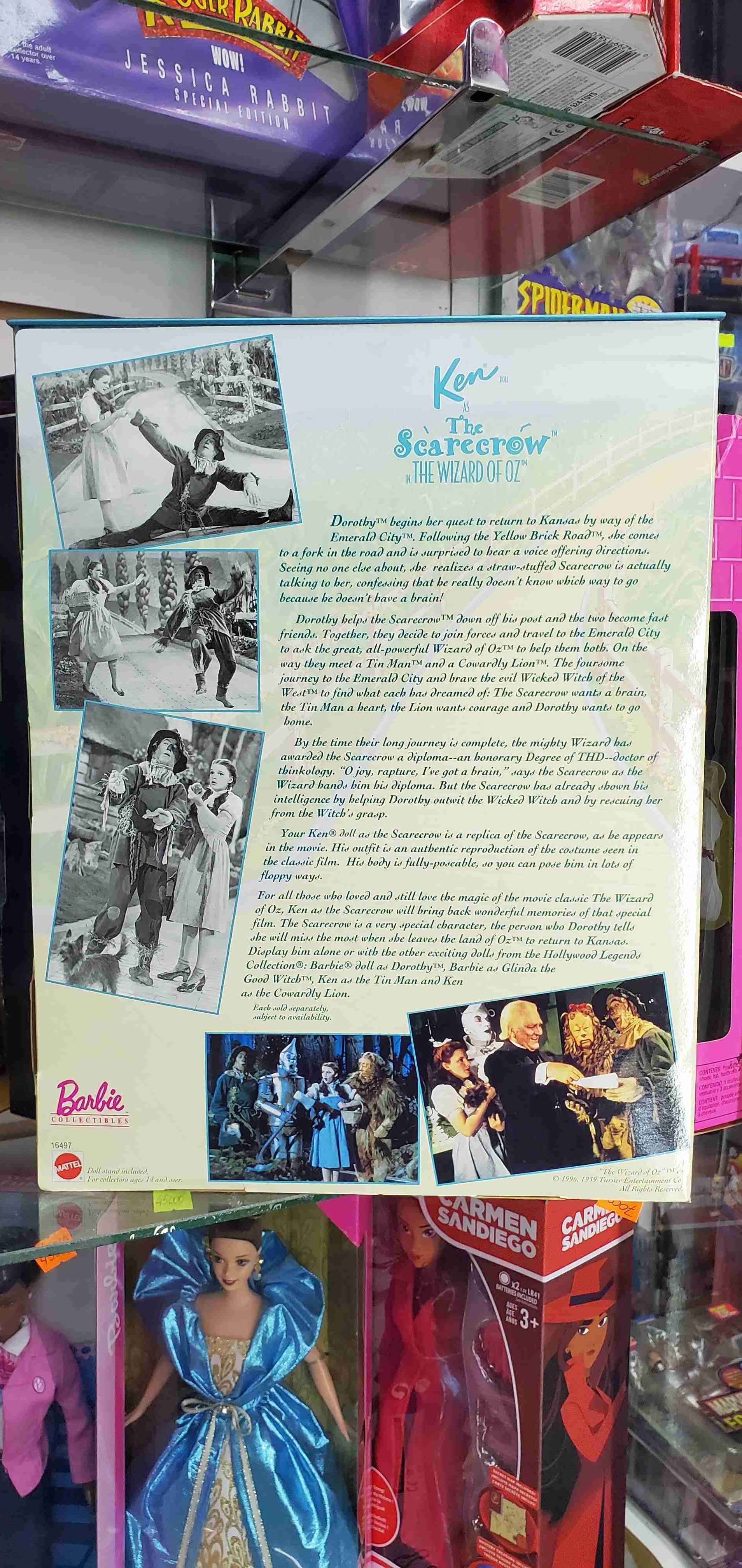 1996 Muñeco Ken Espantapájaros Wizard of Oz - miniatura 3