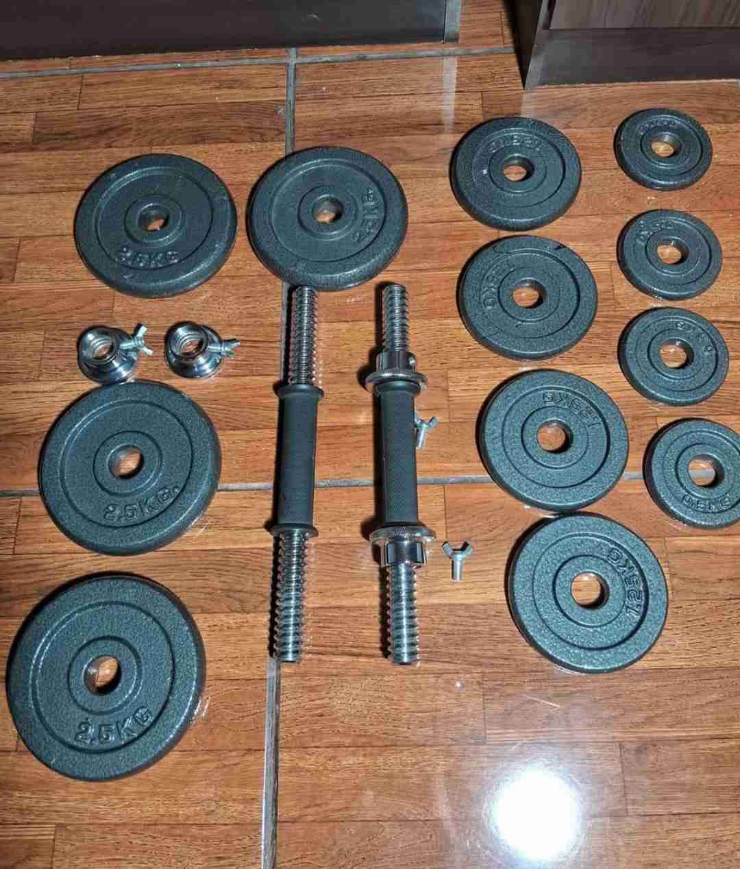 Set de pesas ajustables