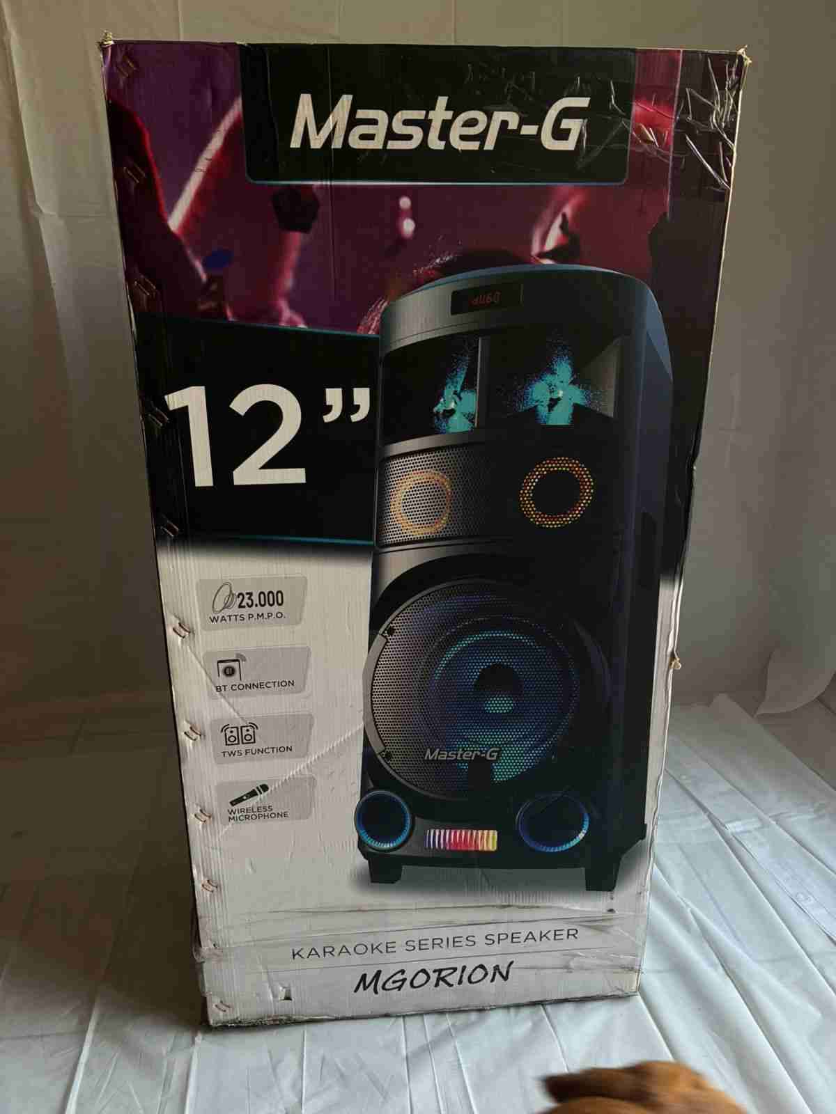 Parlante karaoke Master-G Orion