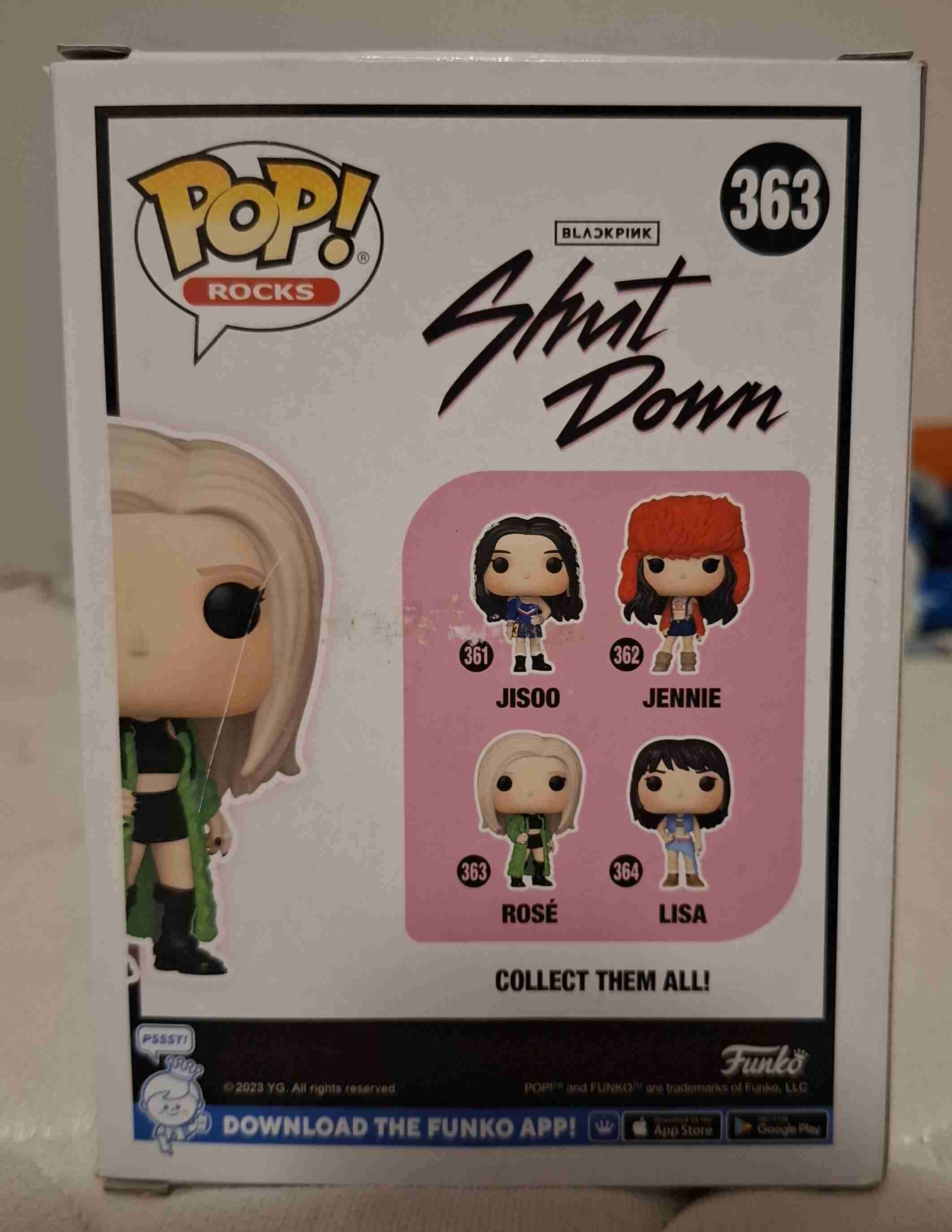 Vendo Funko Pop Rocks de BLACKPINK – Rosé #363. - miniatura 3