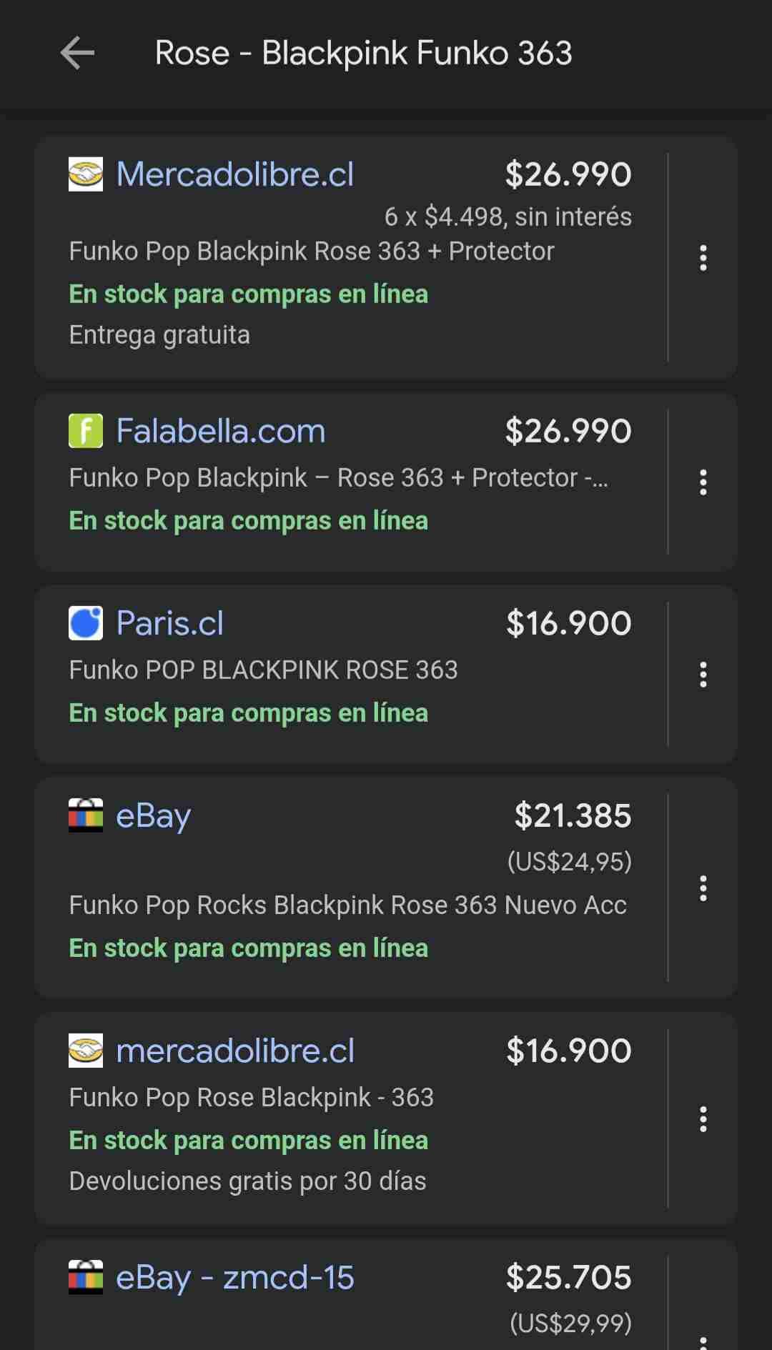 Vendo Funko Pop Rocks de BLACKPINK – Rosé #363. - miniatura 4