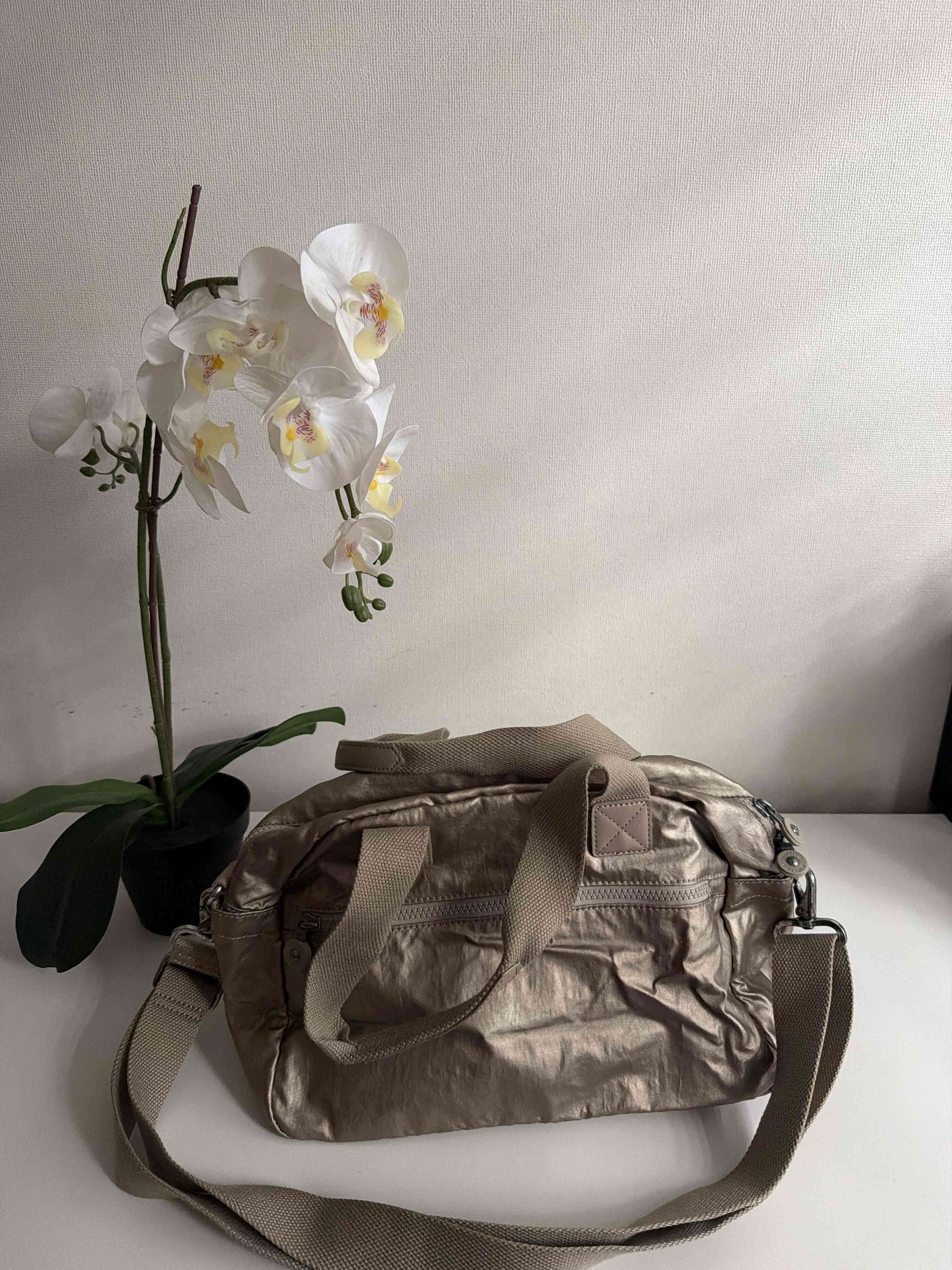 Bolso Kipling Dorado - miniatura 2