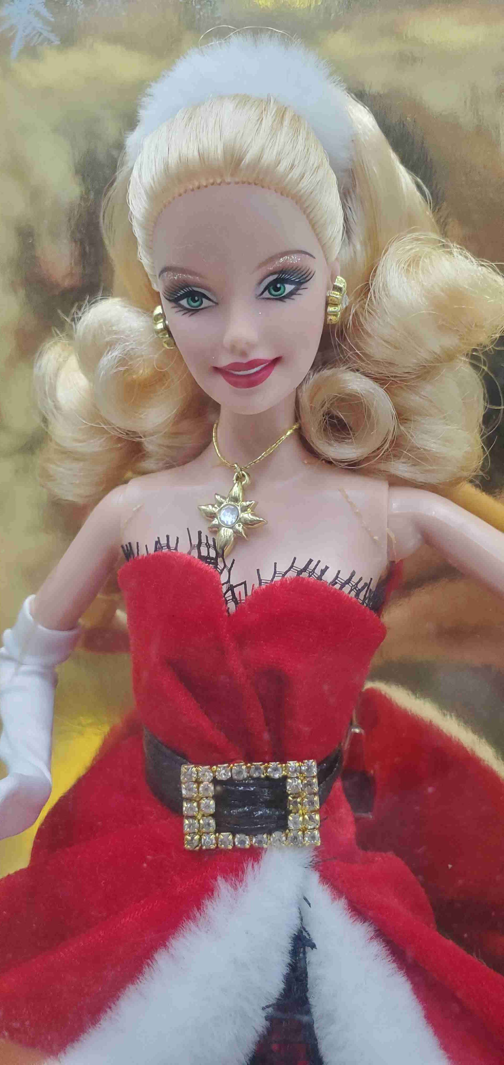 2007 Muñeca Barbie Holiday 2007 - miniatura 2